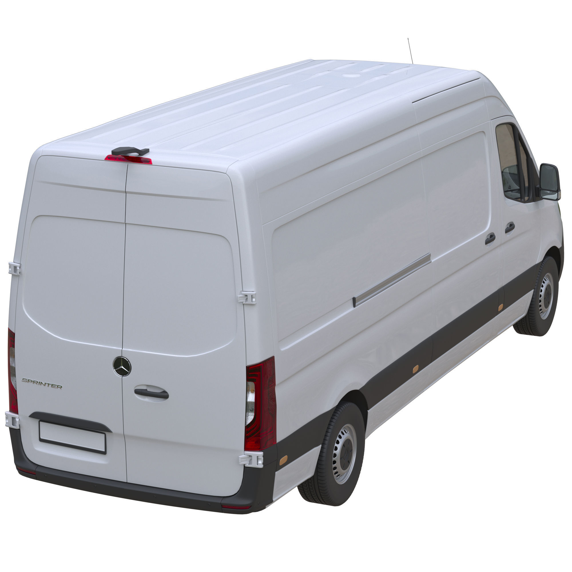 Mercedes-Benz Sprinter L3H2 Van 3D model_4