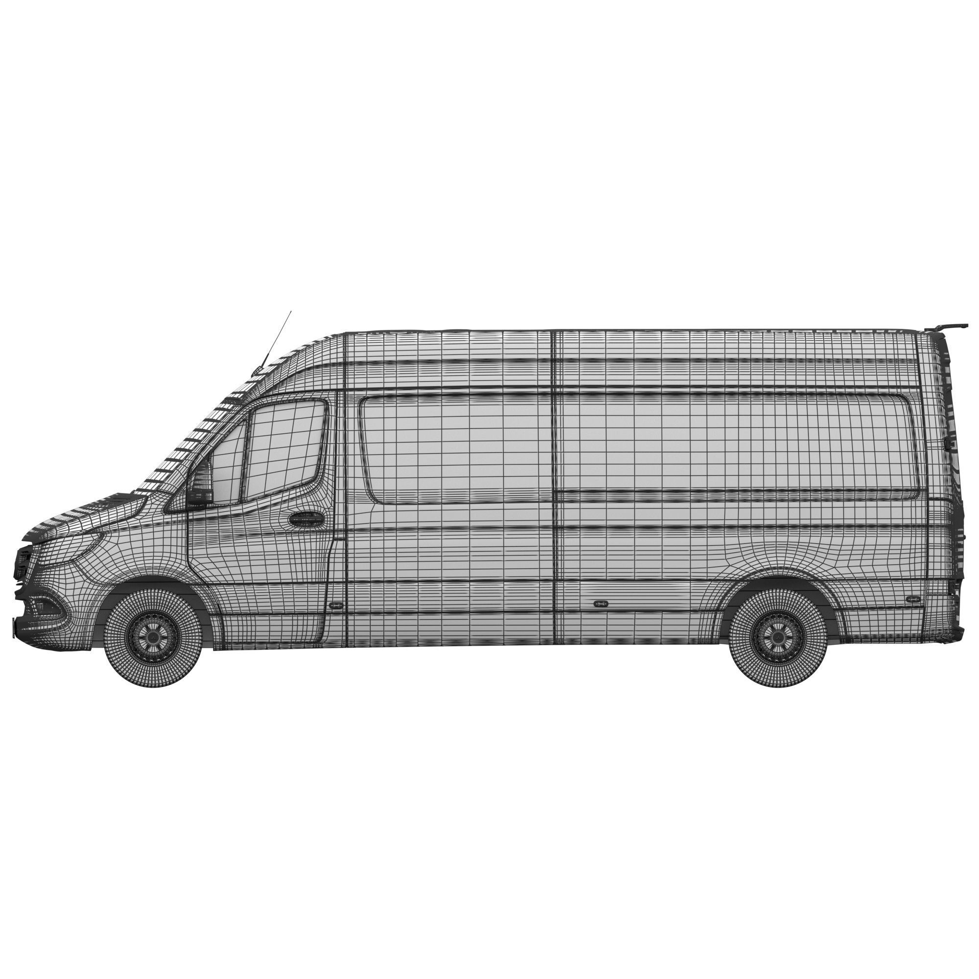 Mercedes-Benz Sprinter L3H2 Van 3D model_21