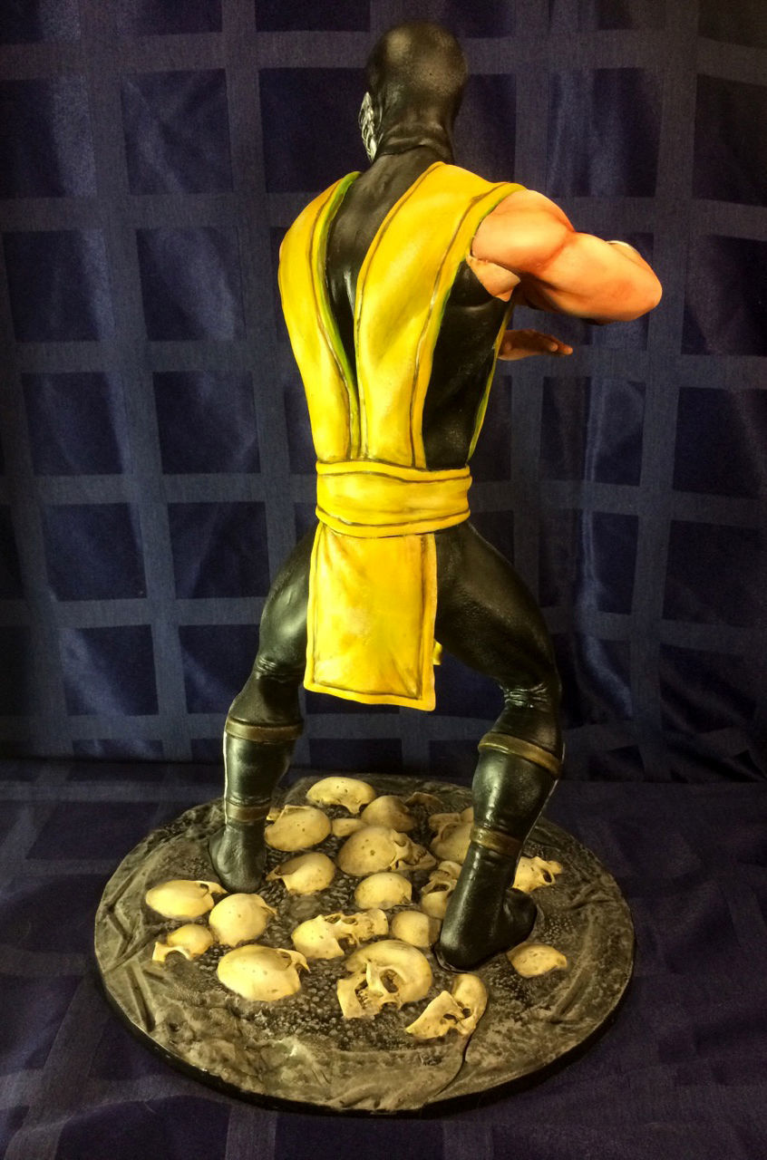 SCORPION NINJA 3DPrintable  STL 3D print model_10