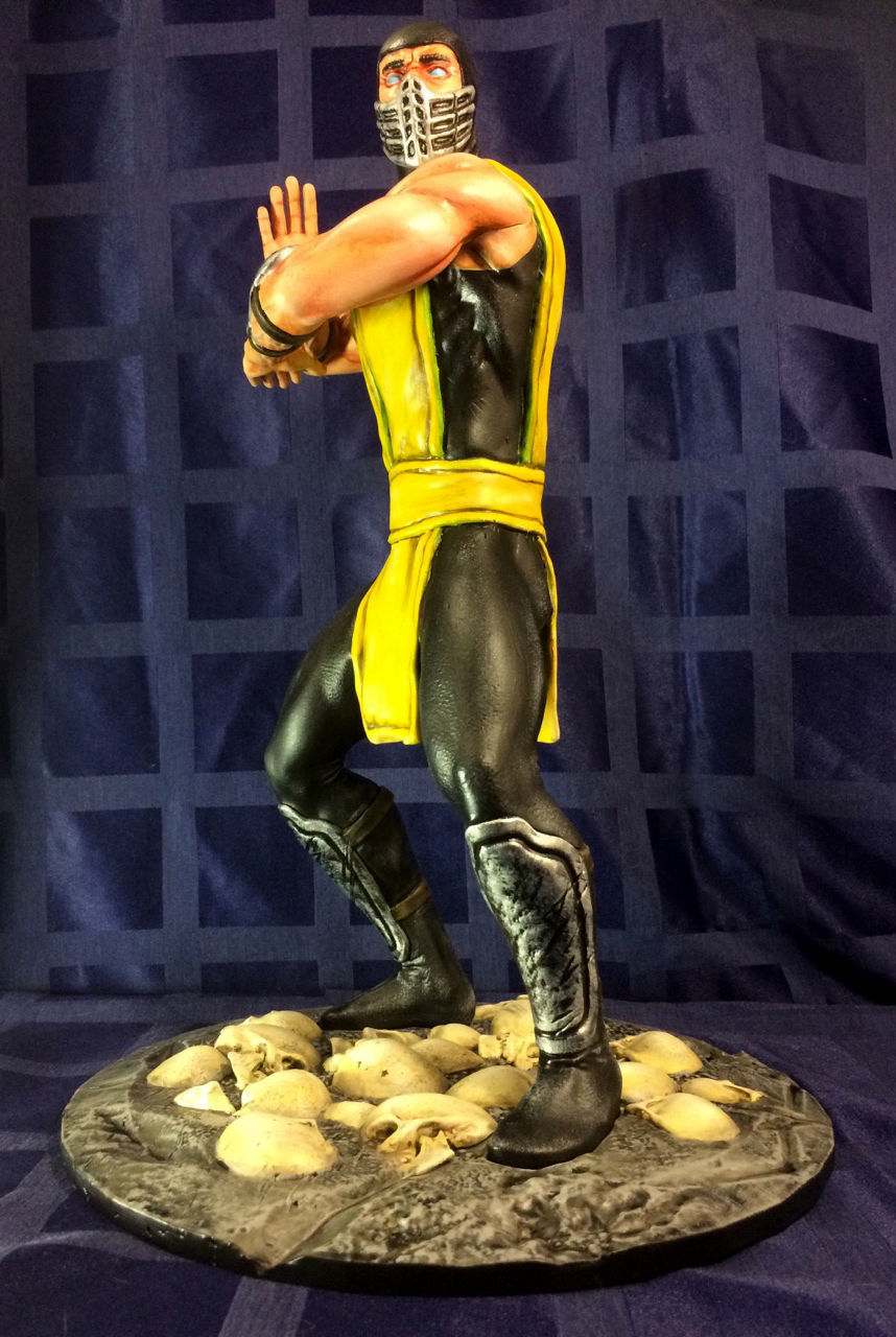 SCORPION NINJA 3DPrintable  STL 3D print model_8