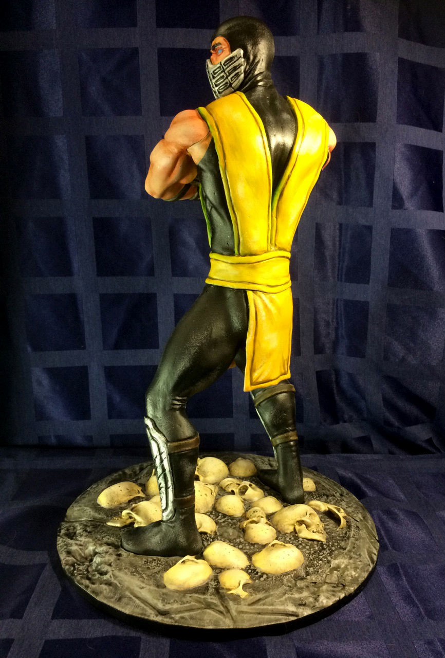 SCORPION NINJA 3DPrintable  STL 3D print model_9