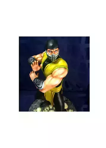 SCORPION NINJA 3DPrintable  STL 3D print model
