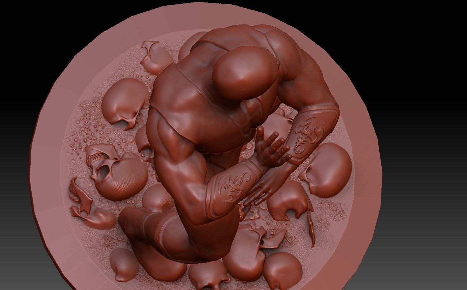 SCORPION NINJA 3DPrintable  STL 3D print model_29