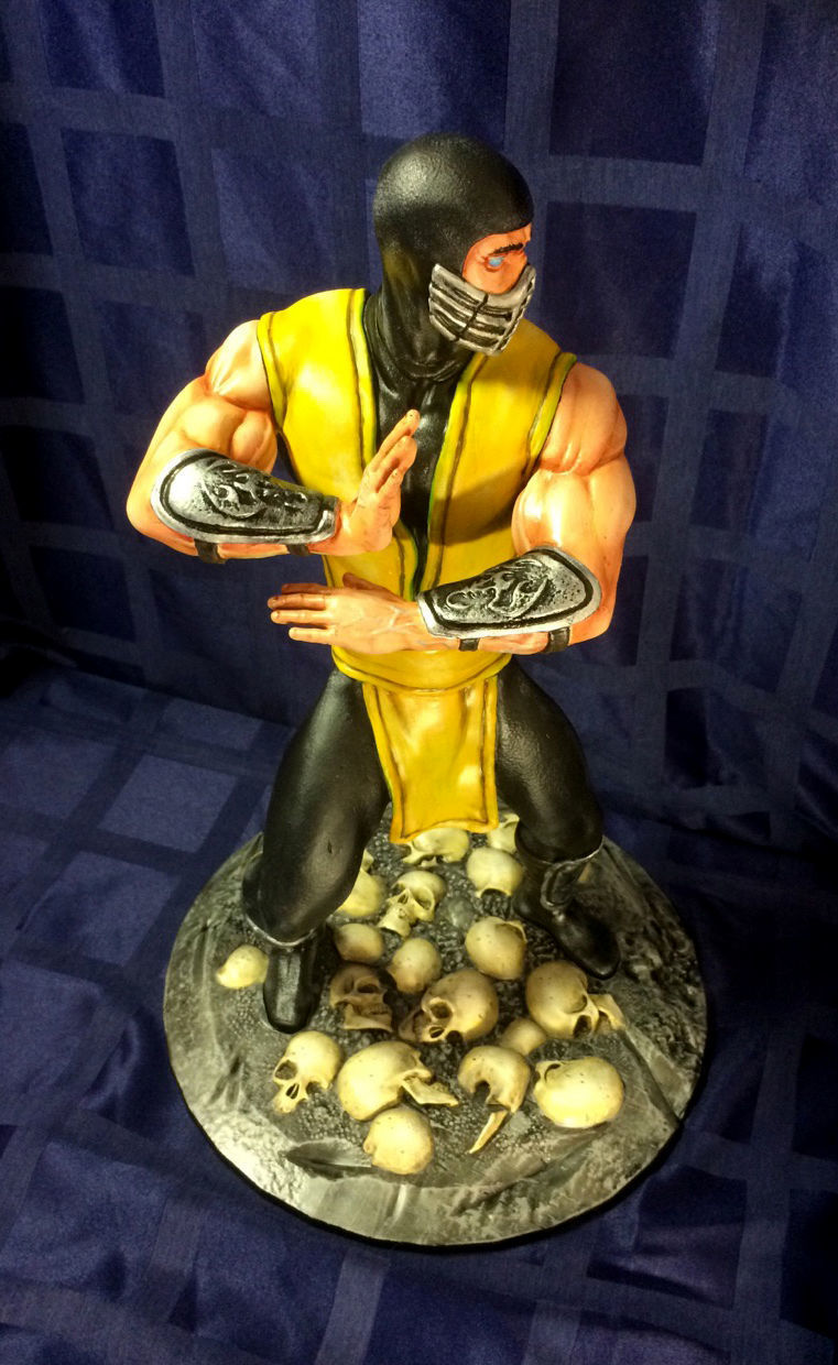SCORPION NINJA 3DPrintable  STL 3D print model_11