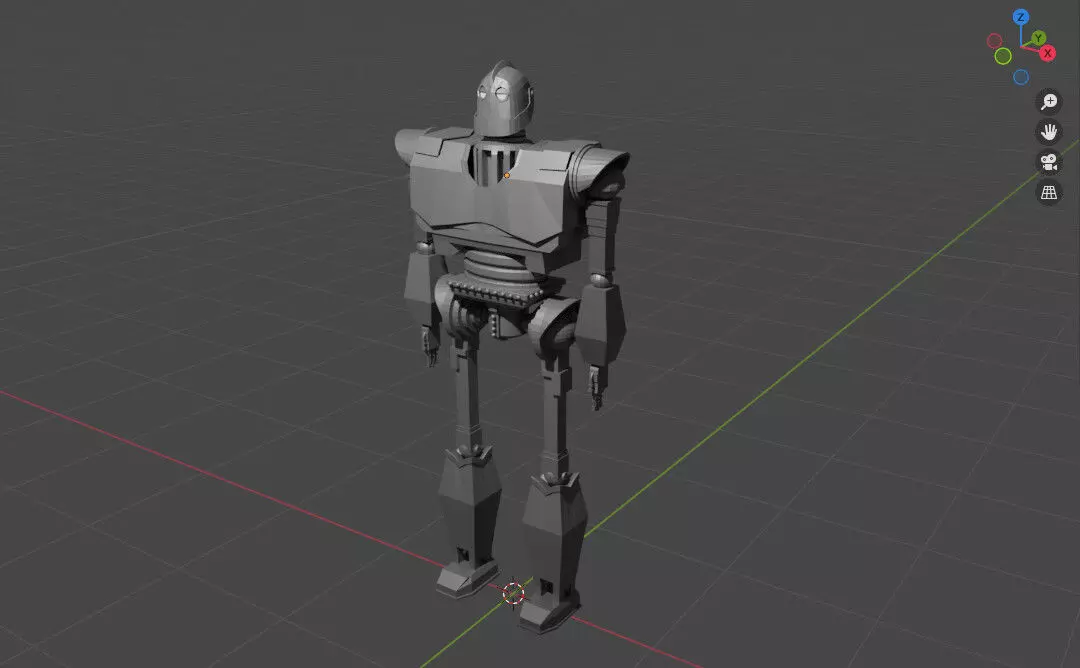 Iron Giant 3D Model Free 3D model
