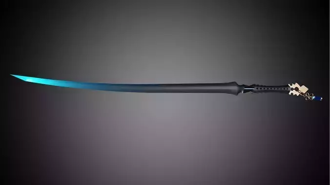 Blade and Soul - Twilights Edge sword 3D print model