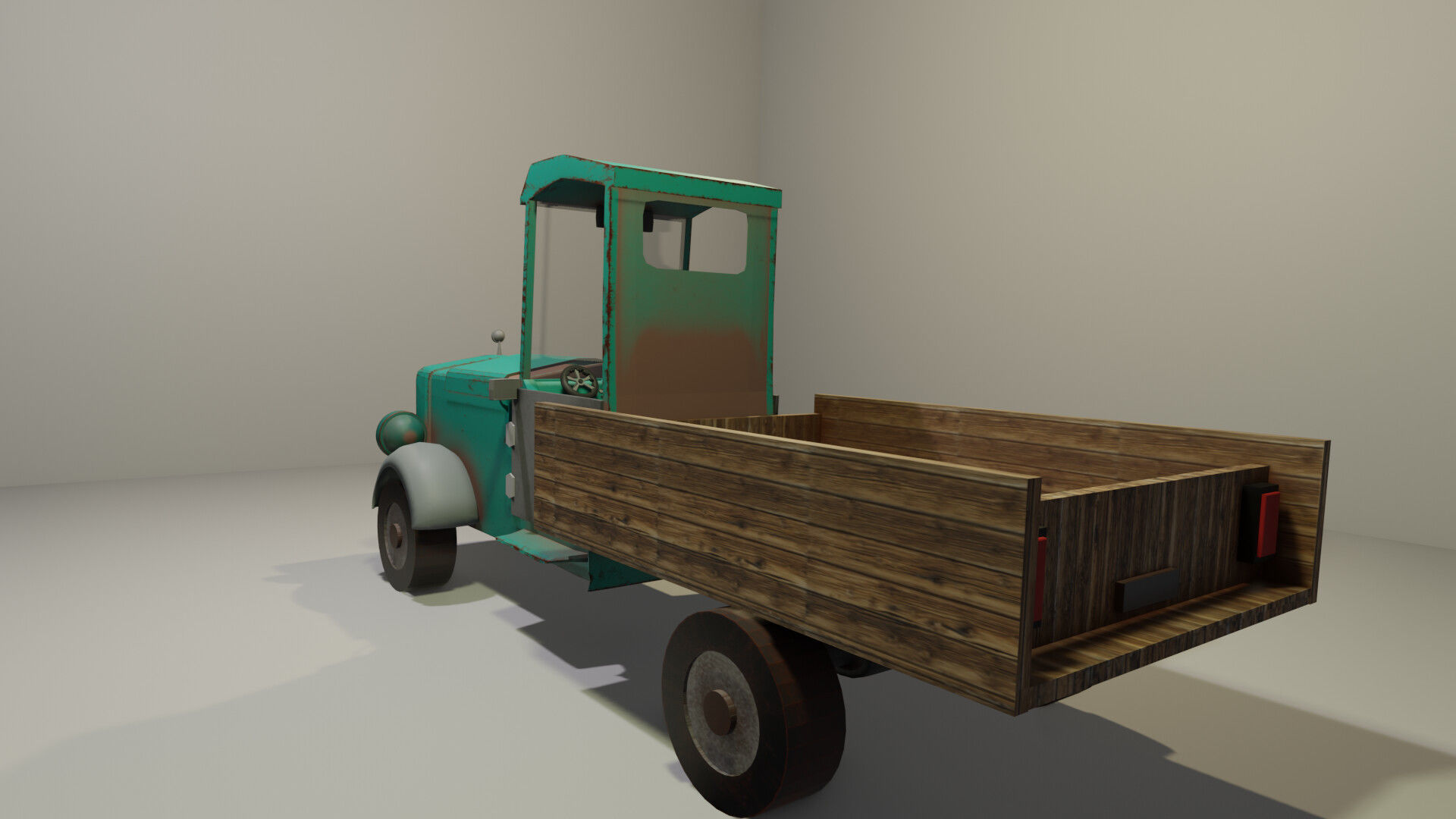 Eustace Truck from Courage the Cowardly Dog 3D model CGTrader