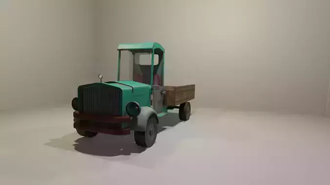 Eustace Truck from Courage the Cowardly Dog 3D model