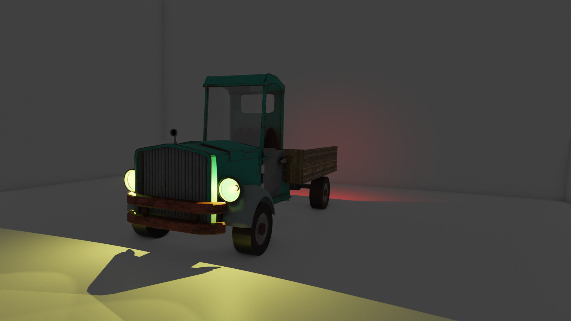 Eustace Truck from Courage the Cowardly Dog 3D model CGTrader