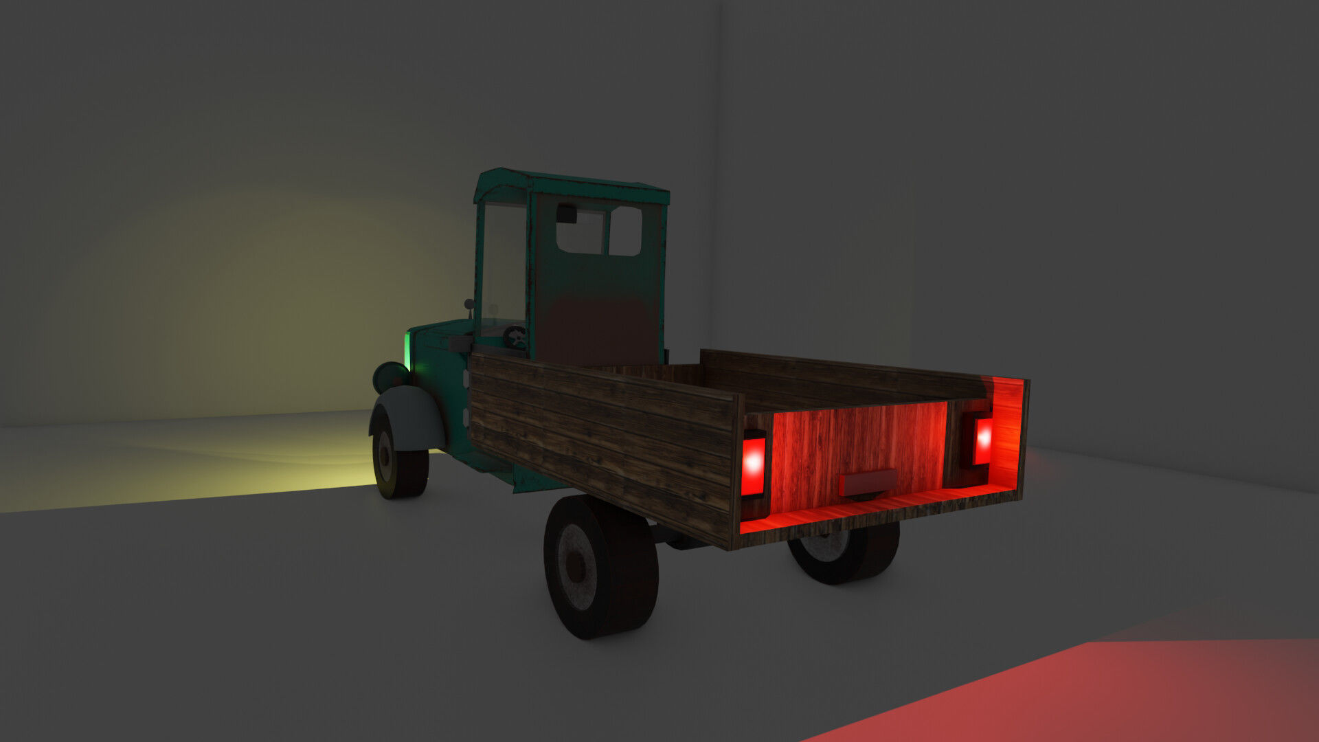 Eustace Truck from Courage the Cowardly Dog 3D model CGTrader