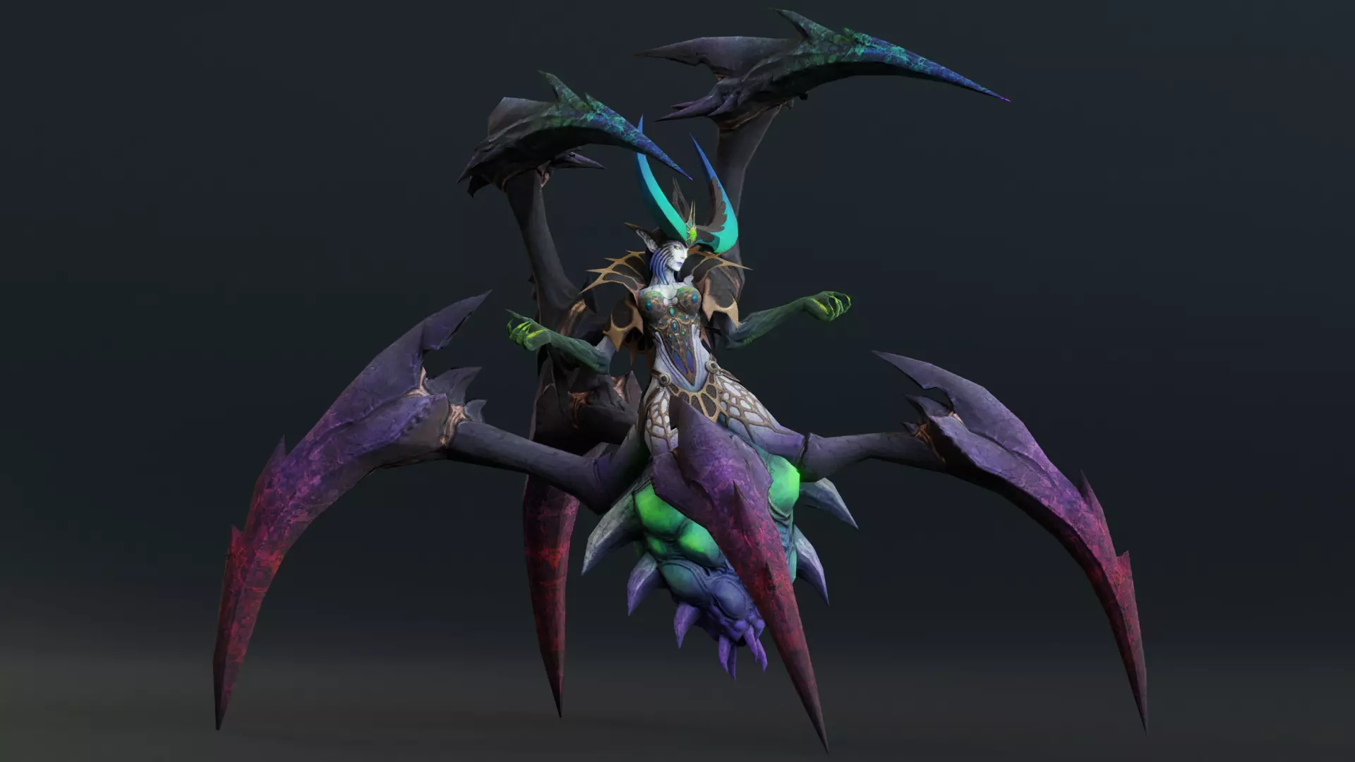 Arcdeva Poisoner Game Ready Free low-poly 3D model