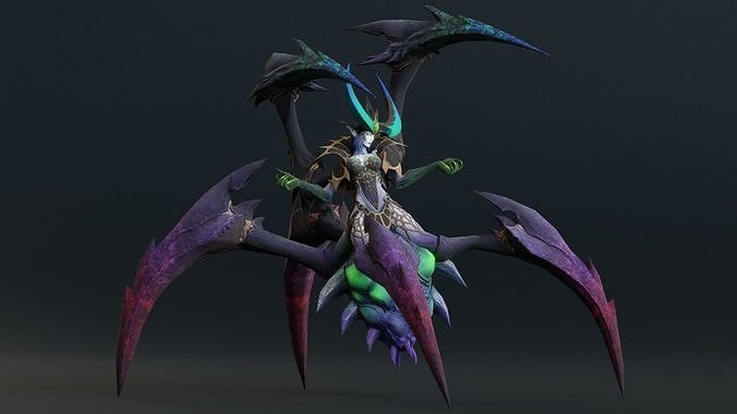 Arcdeva Poisoner Game Ready Free low-poly 3D model