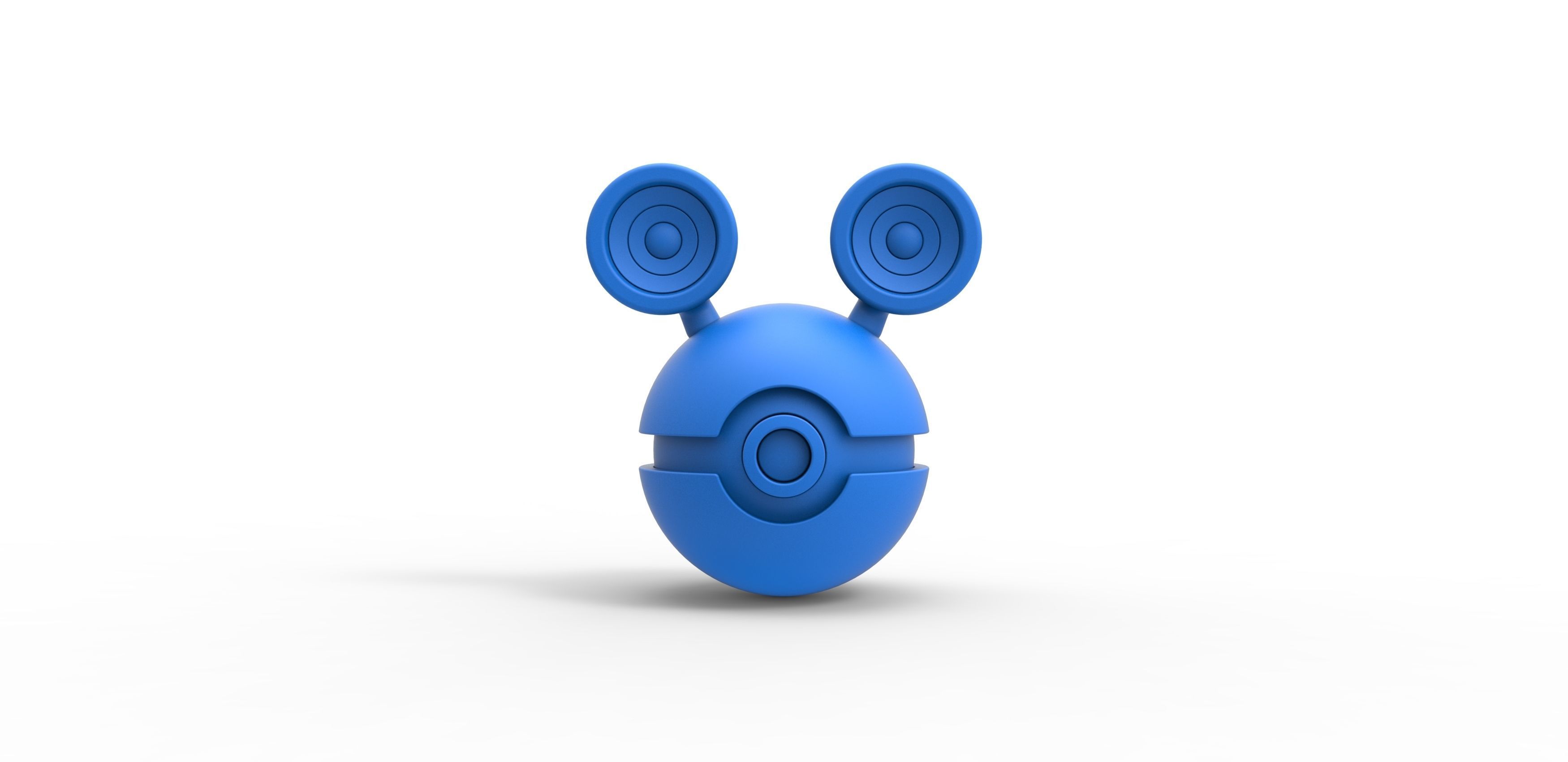 Loudred orb 3D print model_11