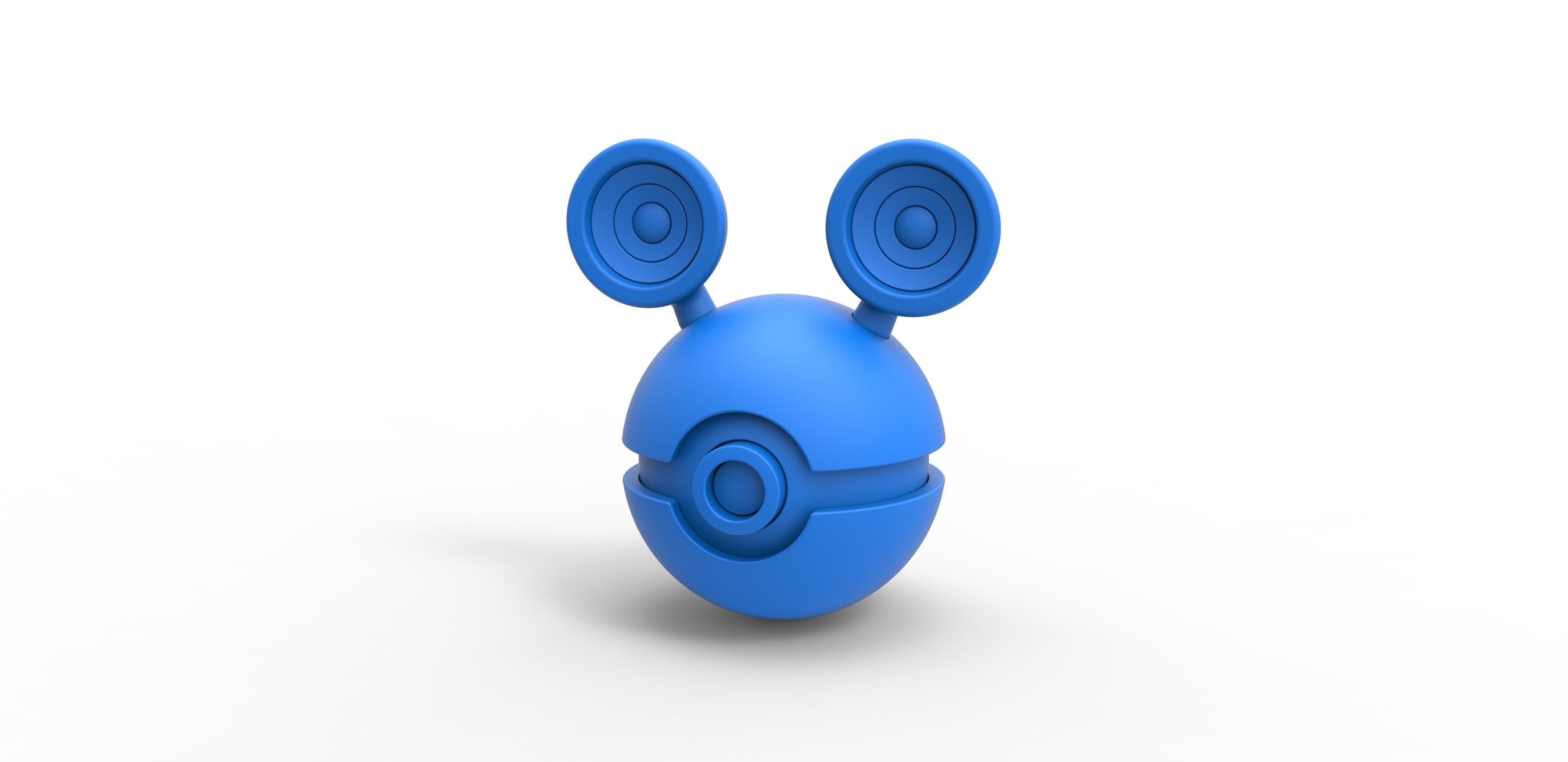 Loudred orb 3D print model_9
