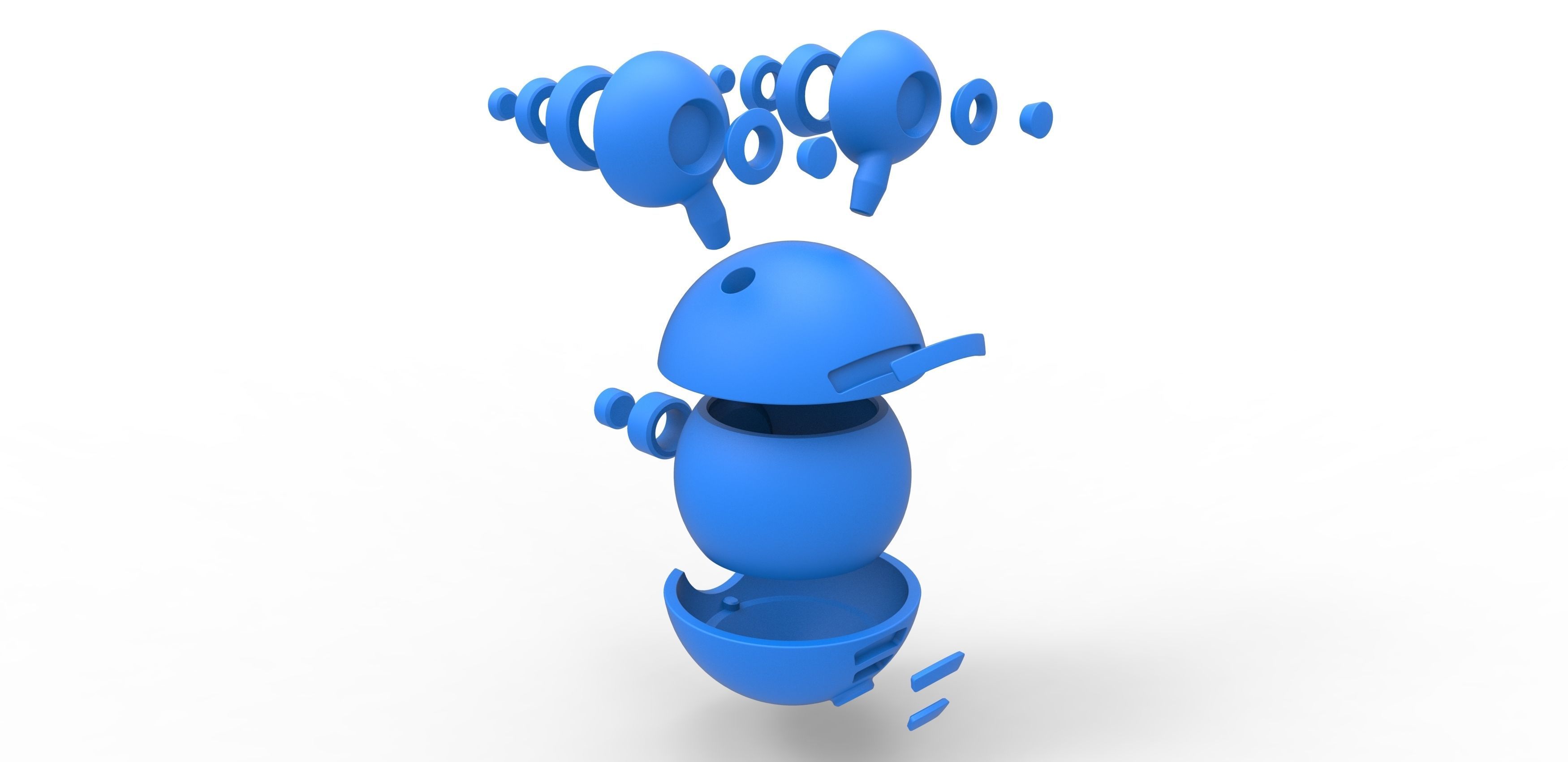 Loudred orb 3D print model_23