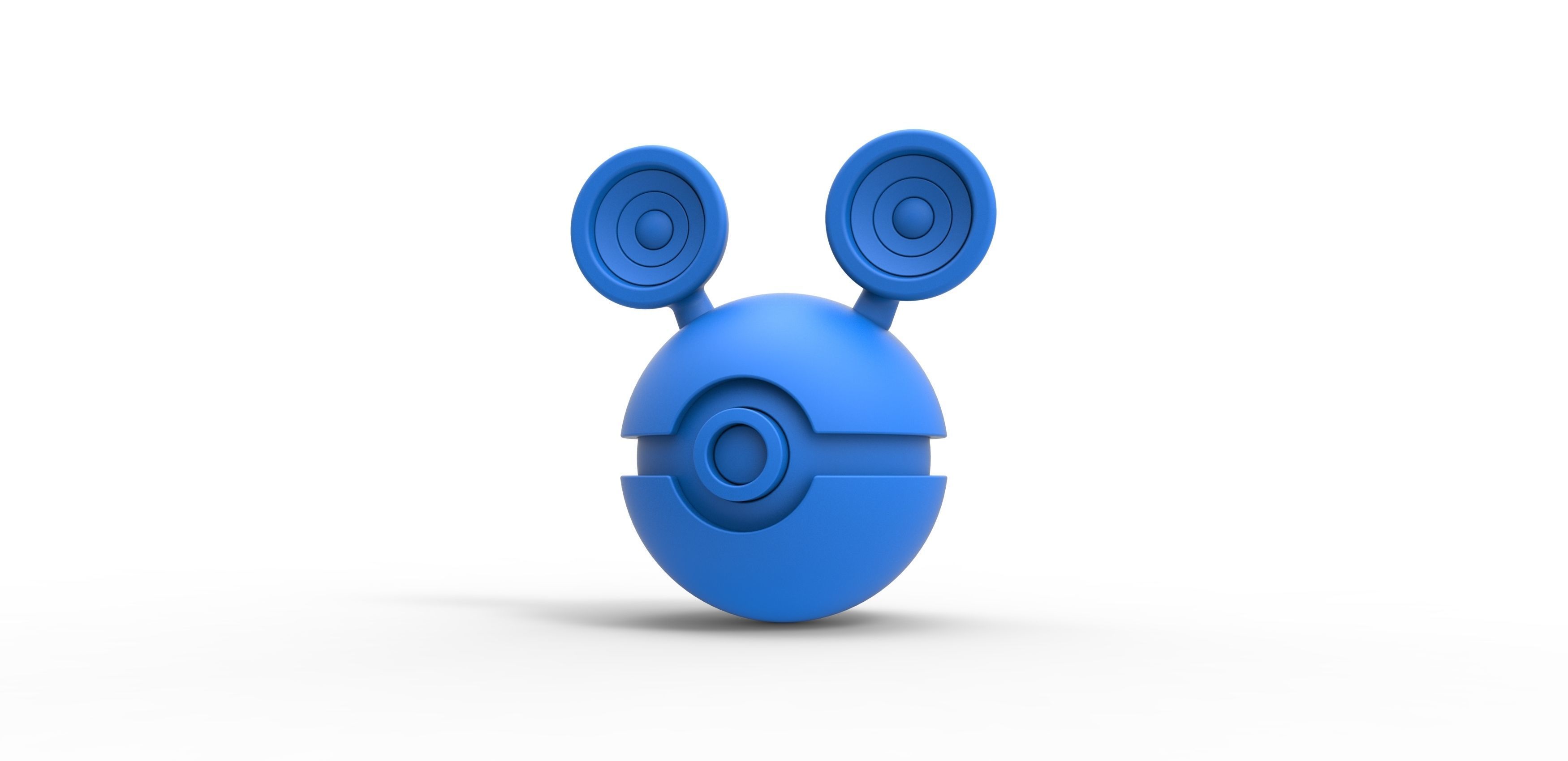 Loudred orb 3D print model_10