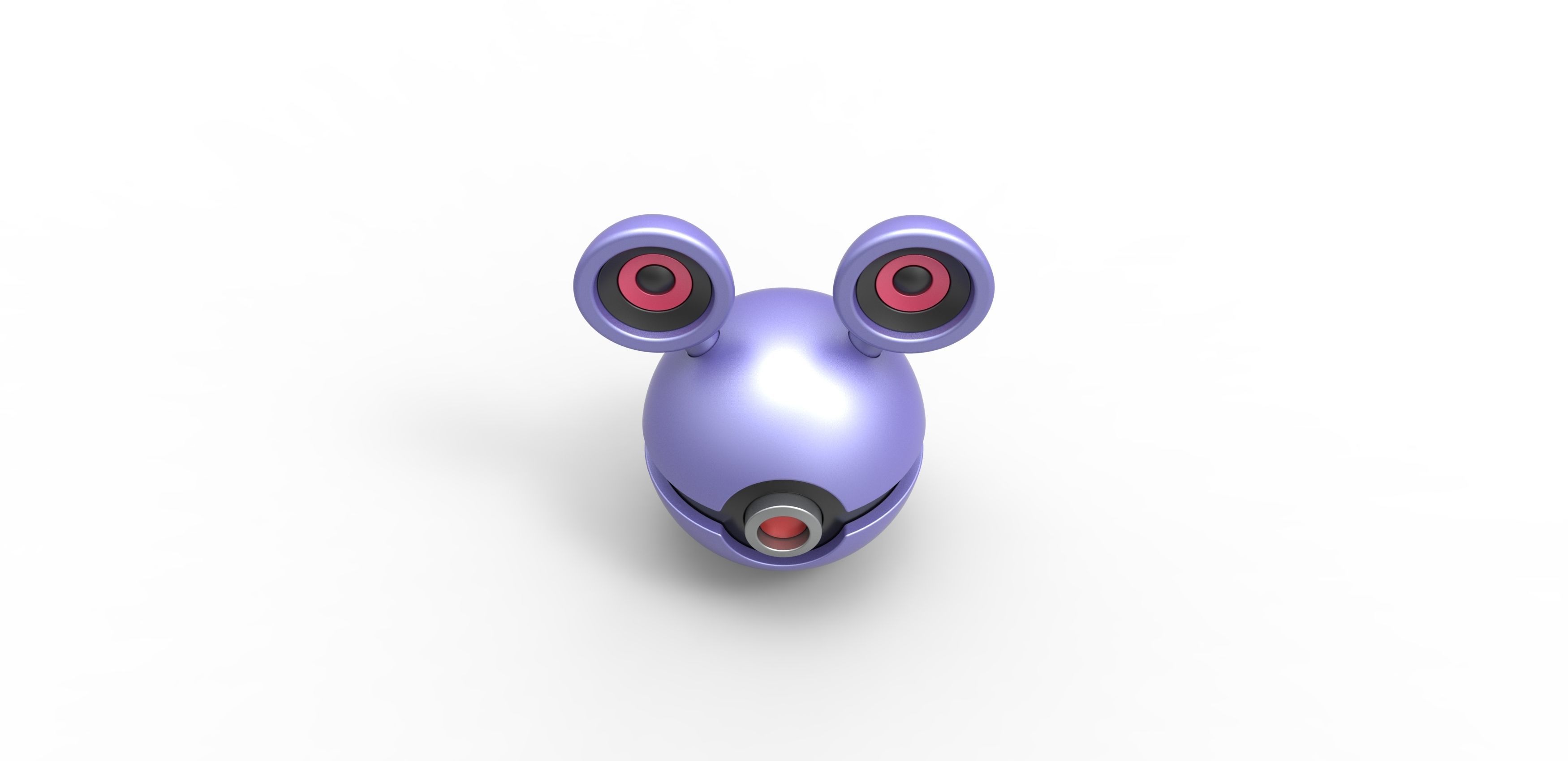 Loudred orb 3D print model_3