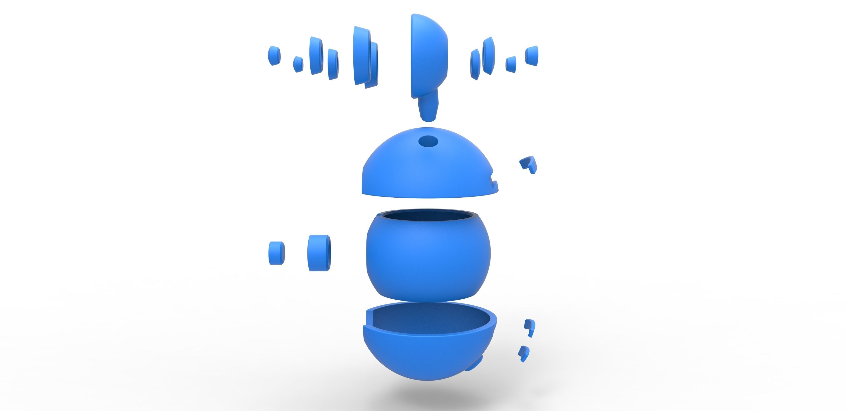 Loudred orb 3D print model_22