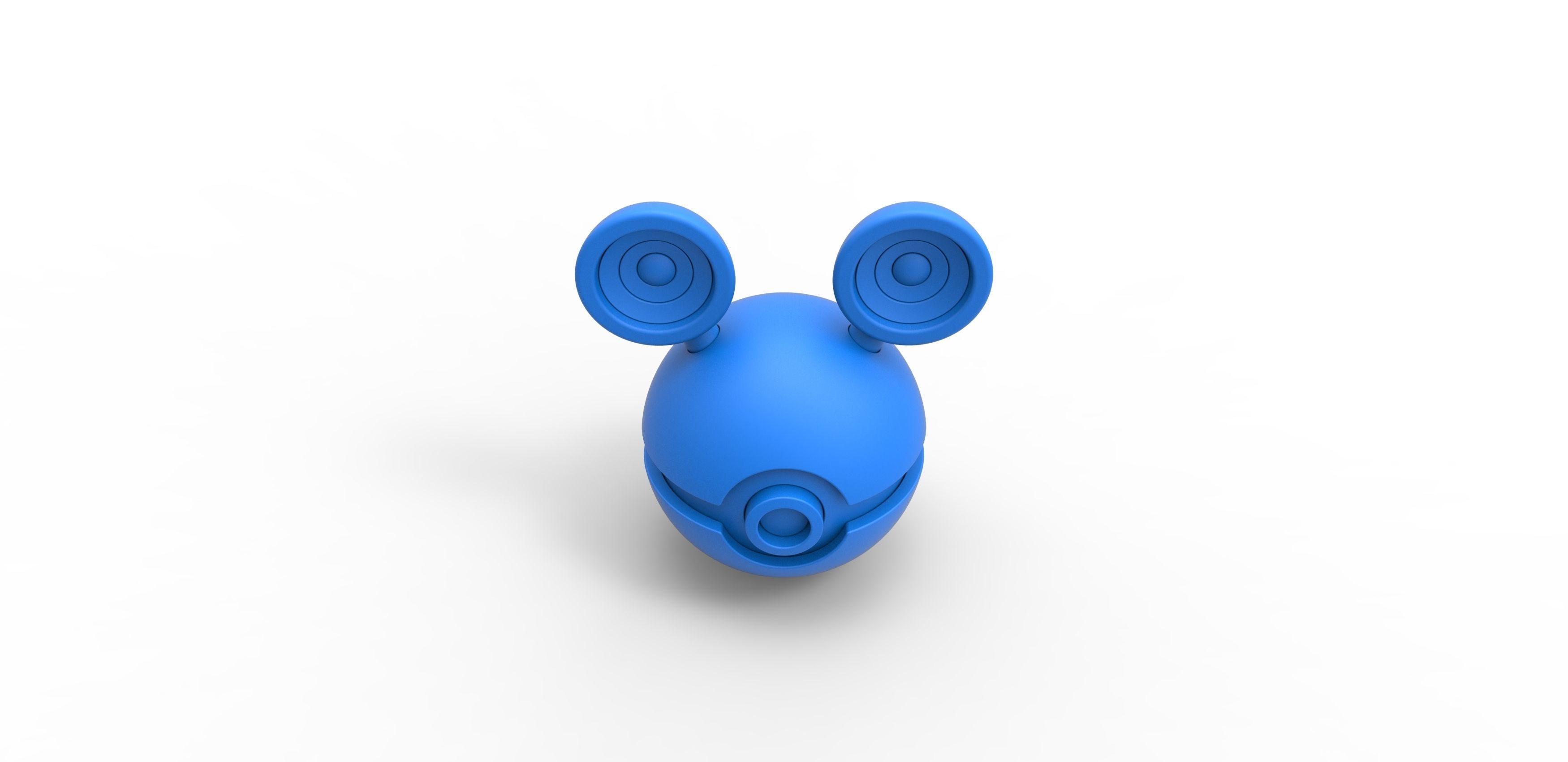Loudred orb 3D print model_12