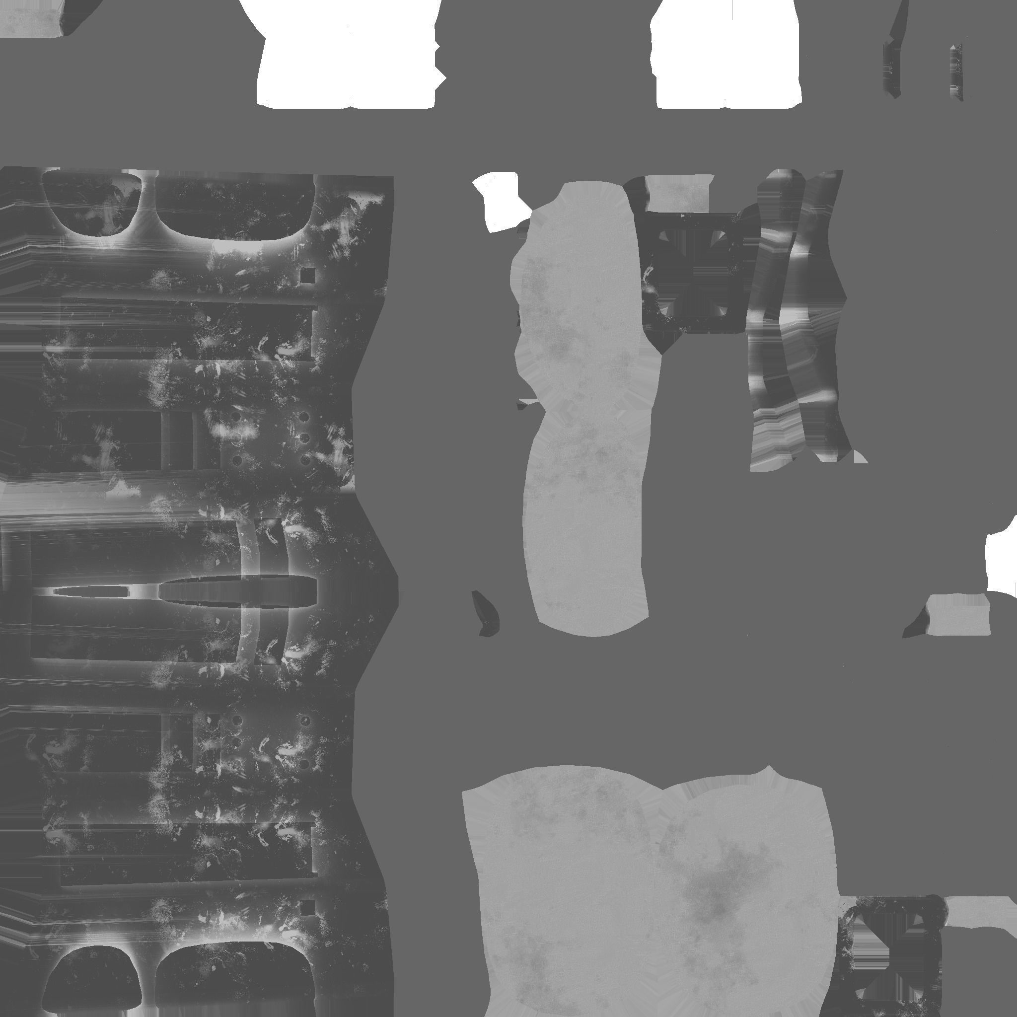 Jetpack F03 Yellow Black - SciFi Character Design Low-poly 3D model_23