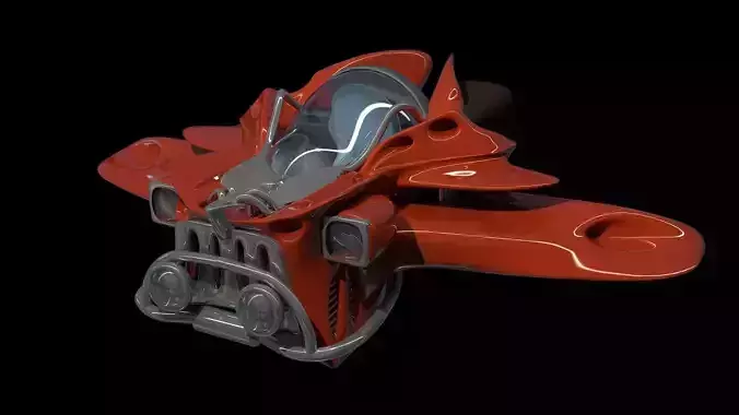 Spaceship Red bulldog