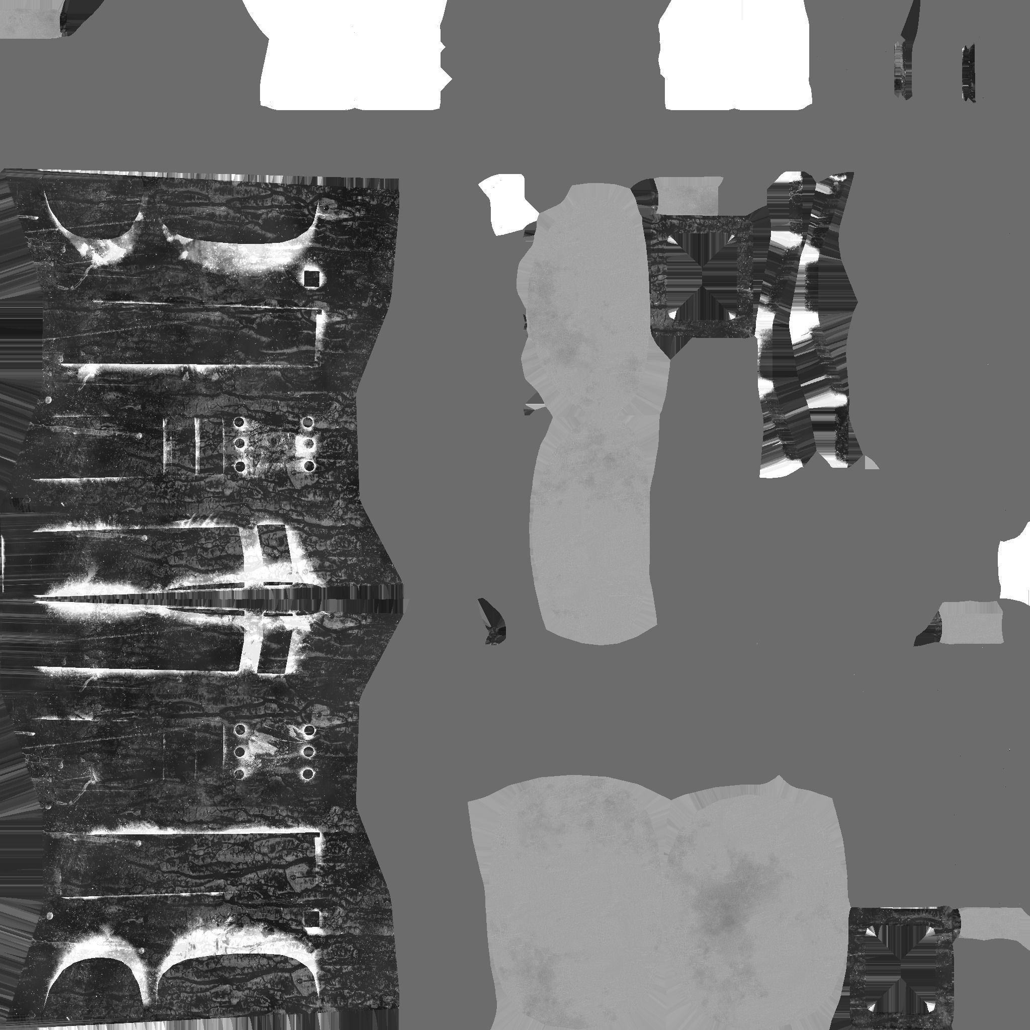 Jetpack F04 Red Black - SciFi Character Design Low-poly 3D model_23