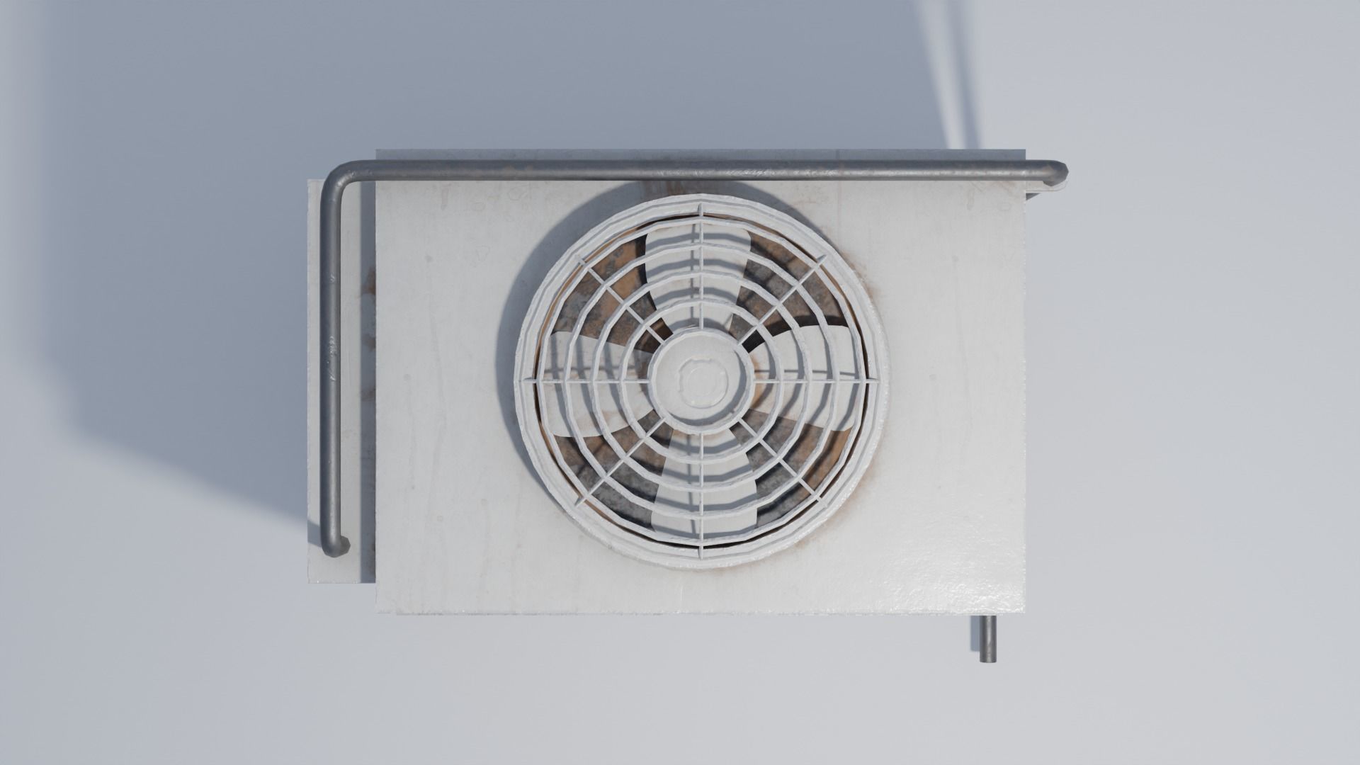 Rooftop AC Unit with 4K Textures Low-poly 3D model_8