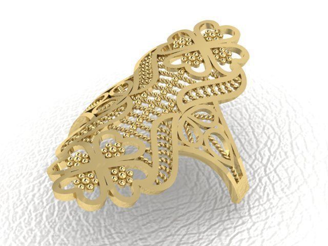 25 PLAIN RINGS 3D print model_11