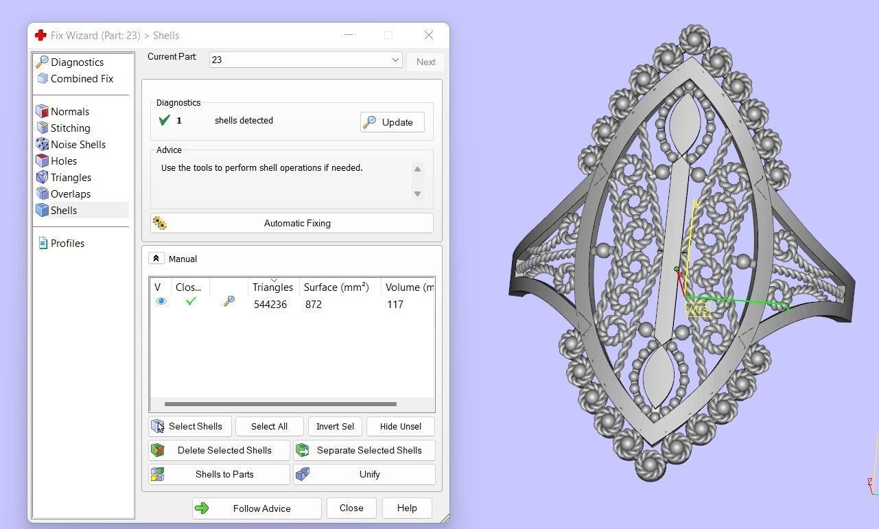 25 PLAIN RINGS 3D print model_48