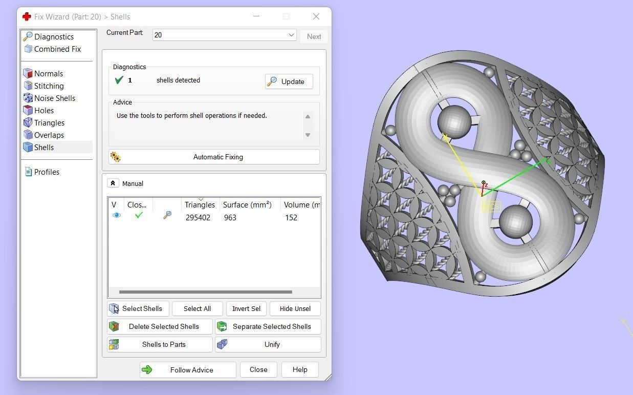 25 PLAIN RINGS 3D print model_45