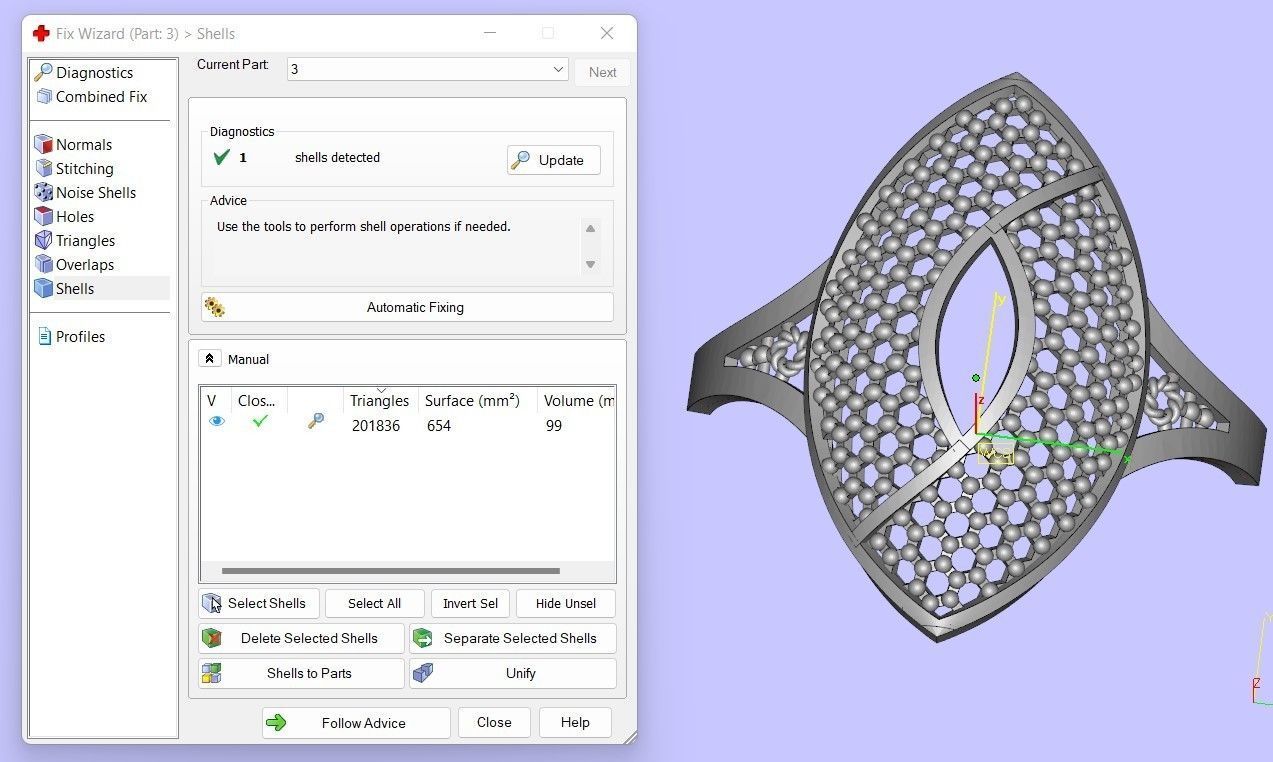 25 PLAIN RINGS 3D print model_28