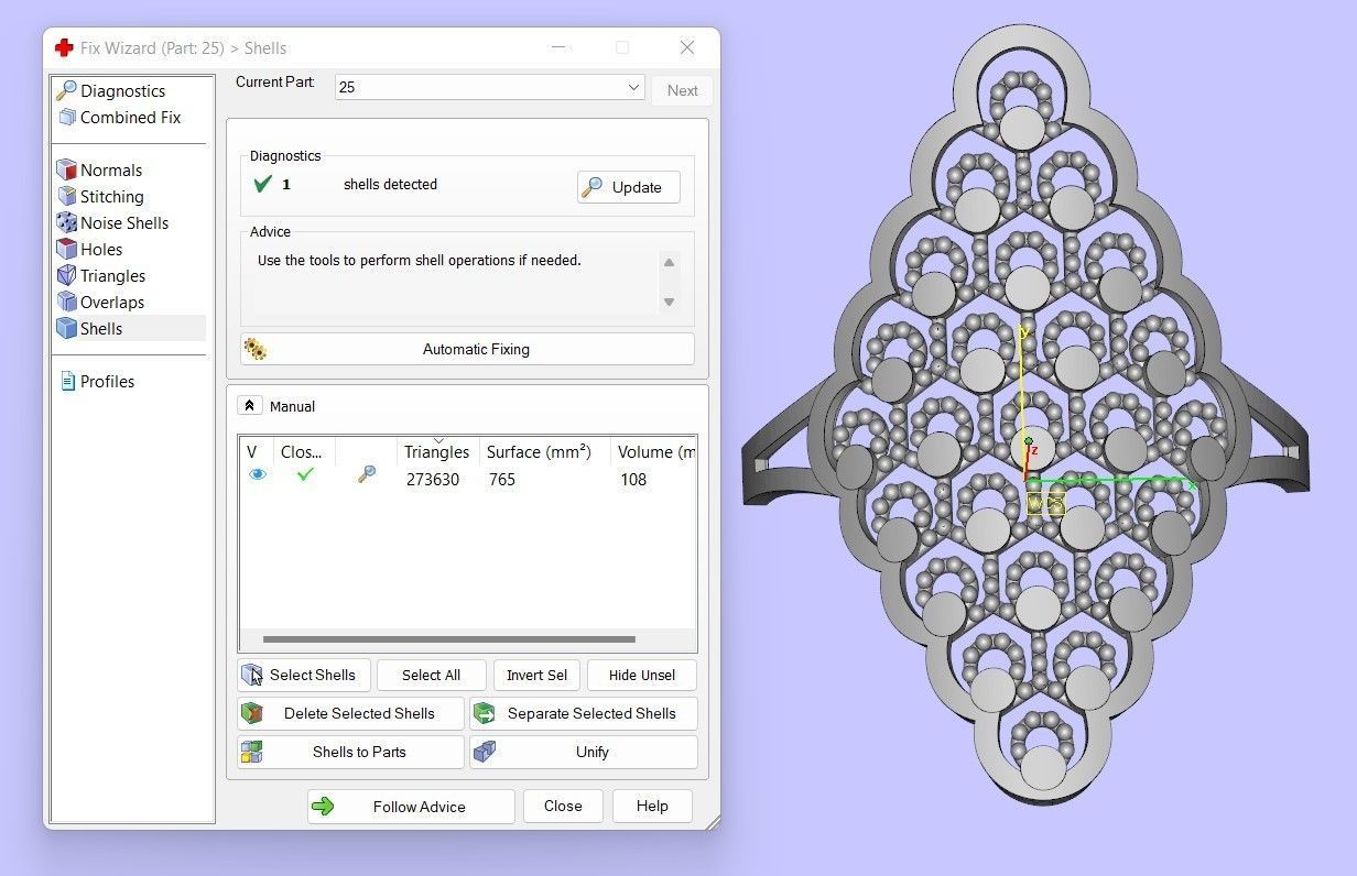 25 PLAIN RINGS 3D print model_50