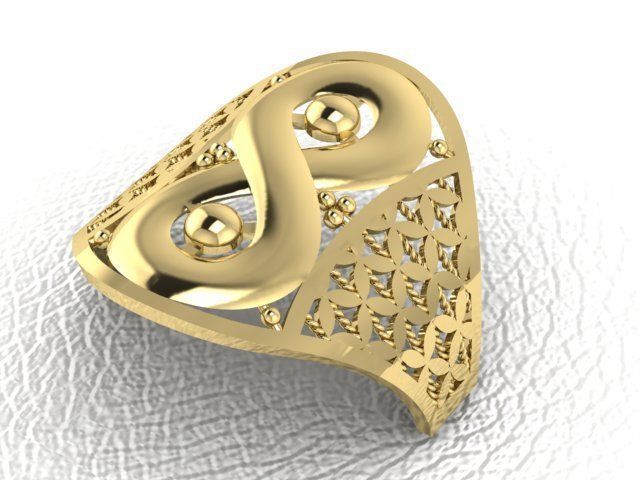25 PLAIN RINGS 3D print model_20