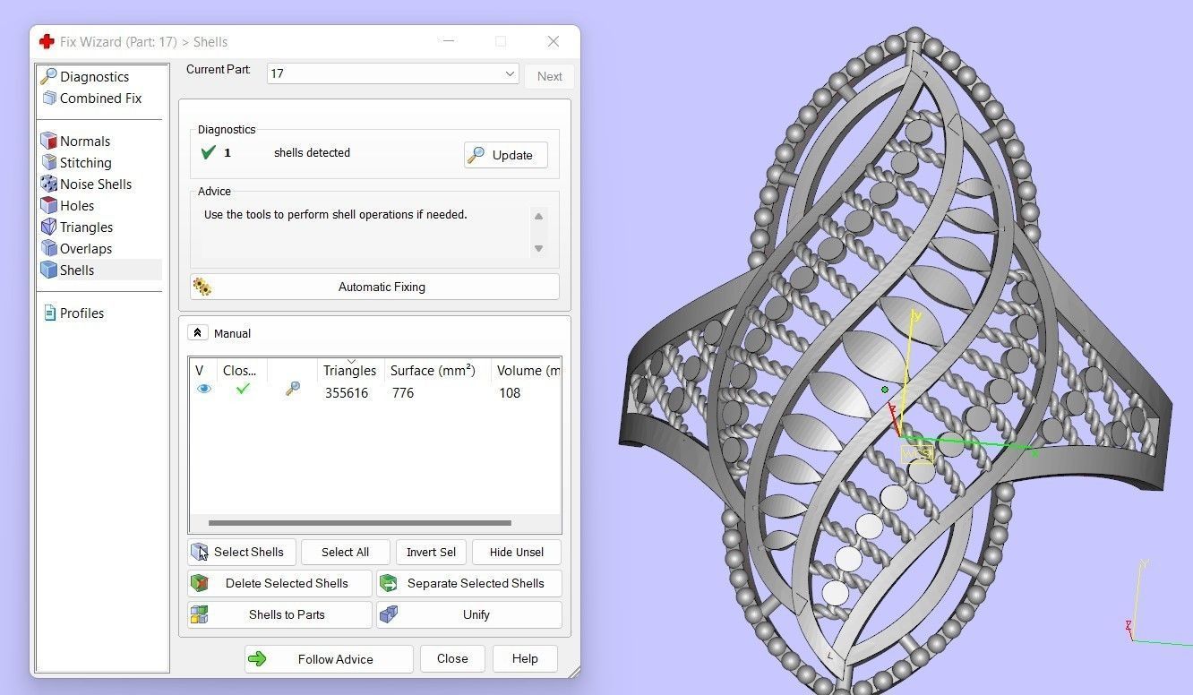 25 PLAIN RINGS 3D print model_42