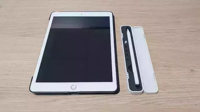 Apple stylus pencil case 3D print model