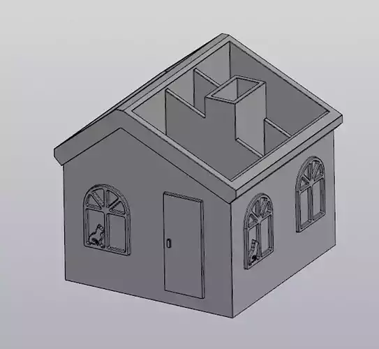 Penholder Organizer House 