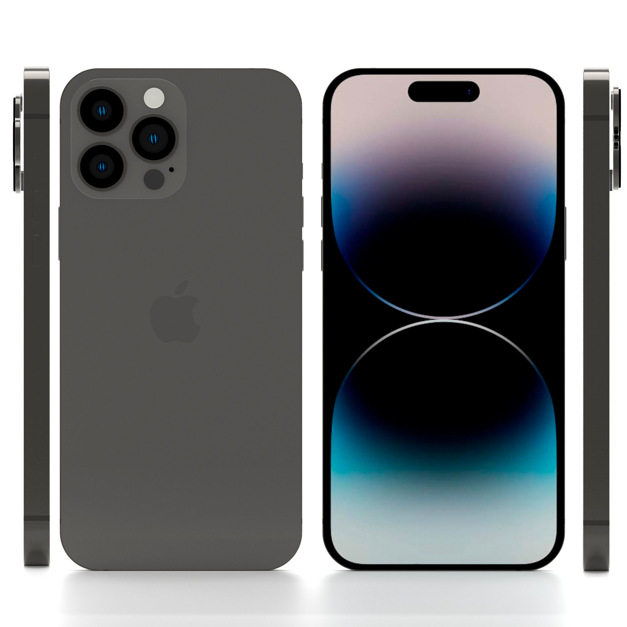 Apple Iphone 14 PRO 3D model_3