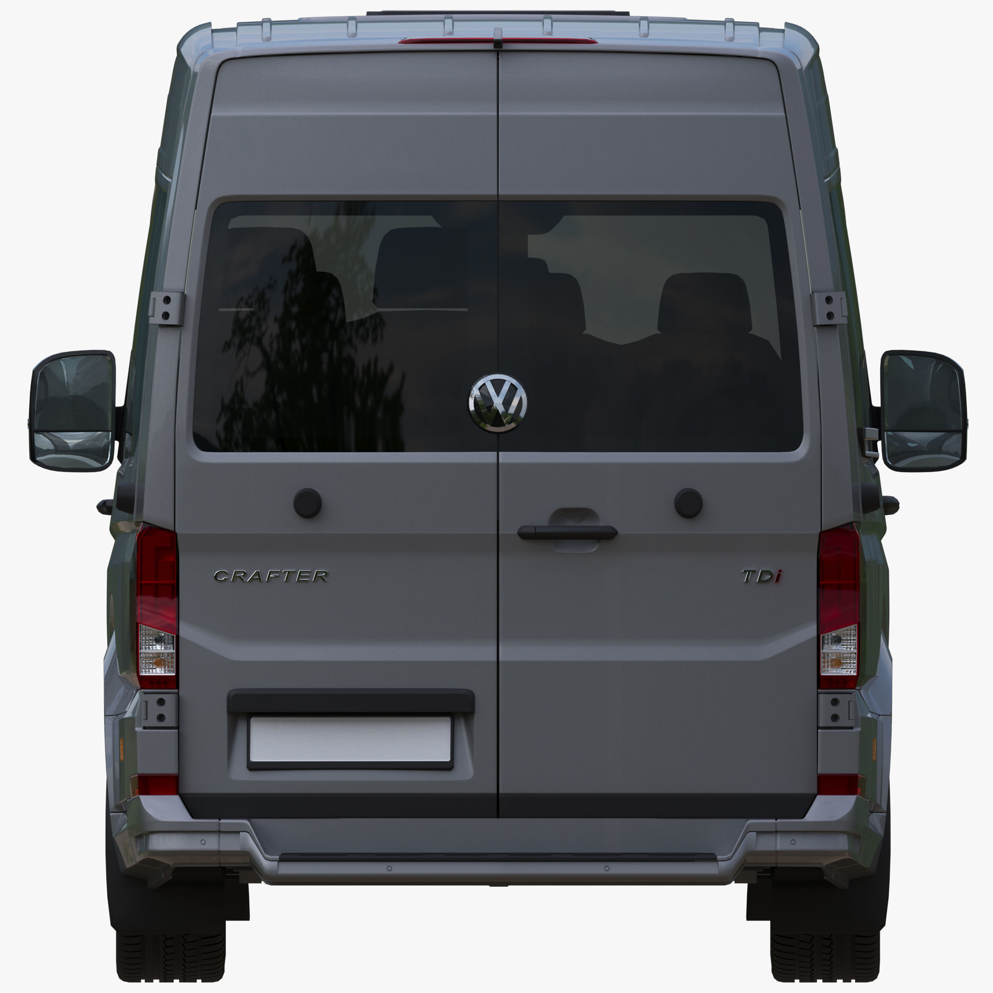 VW Crafter 2 Passenger 3D model_9