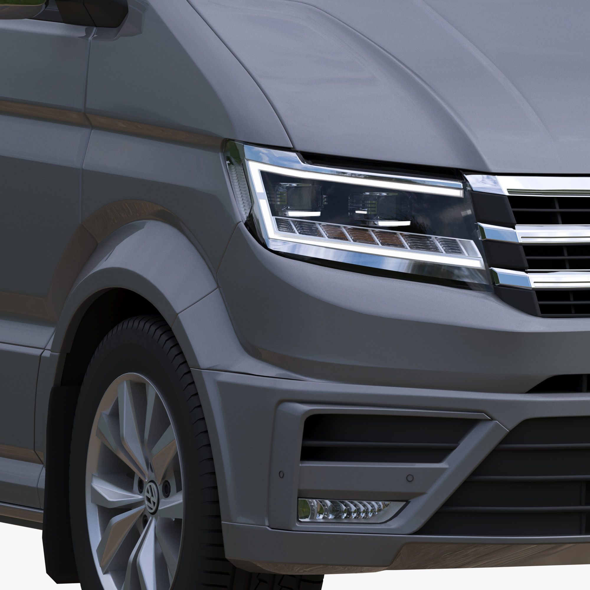 VW Crafter 2 Passenger 3D model_7