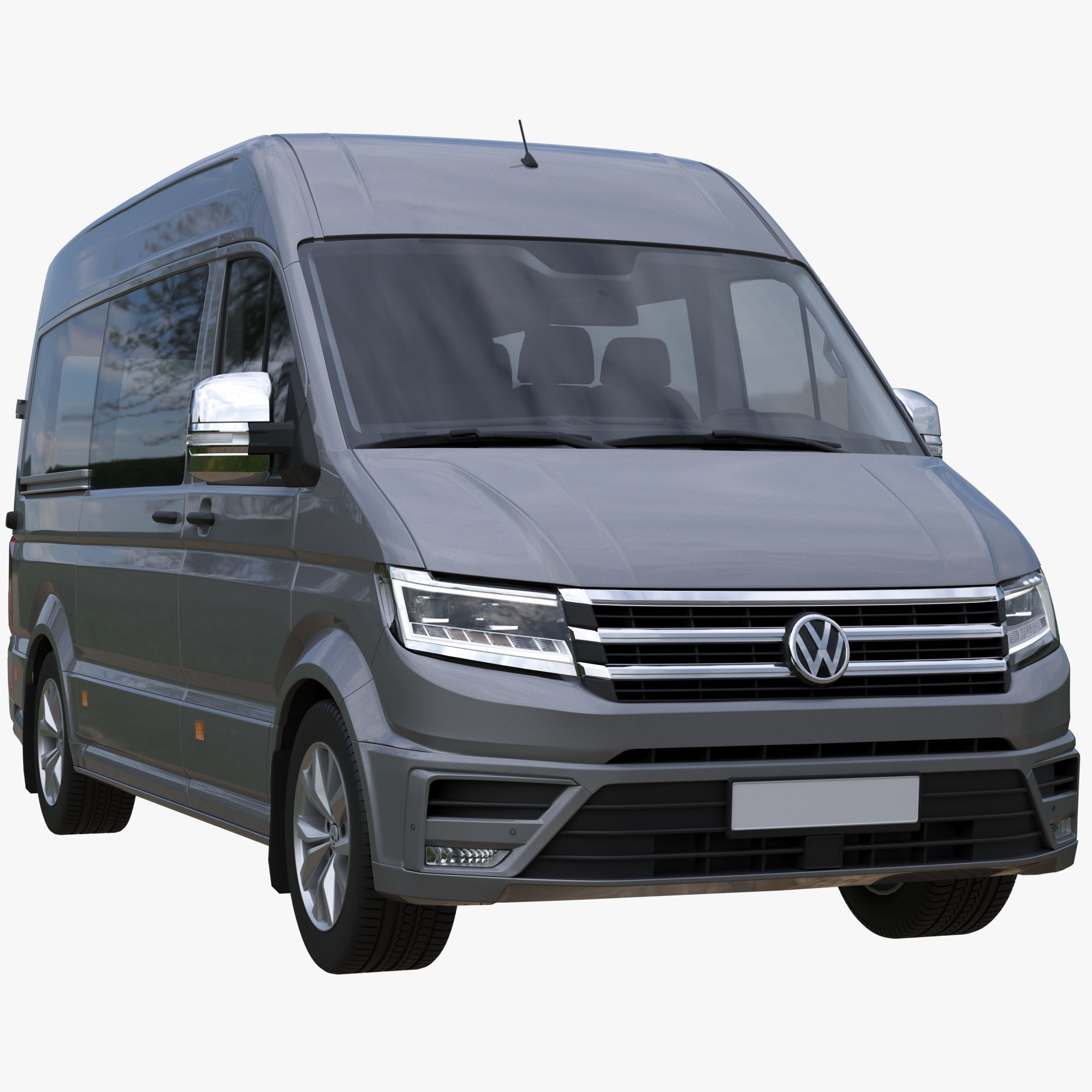 VW Crafter 2 Passenger 3D model_2
