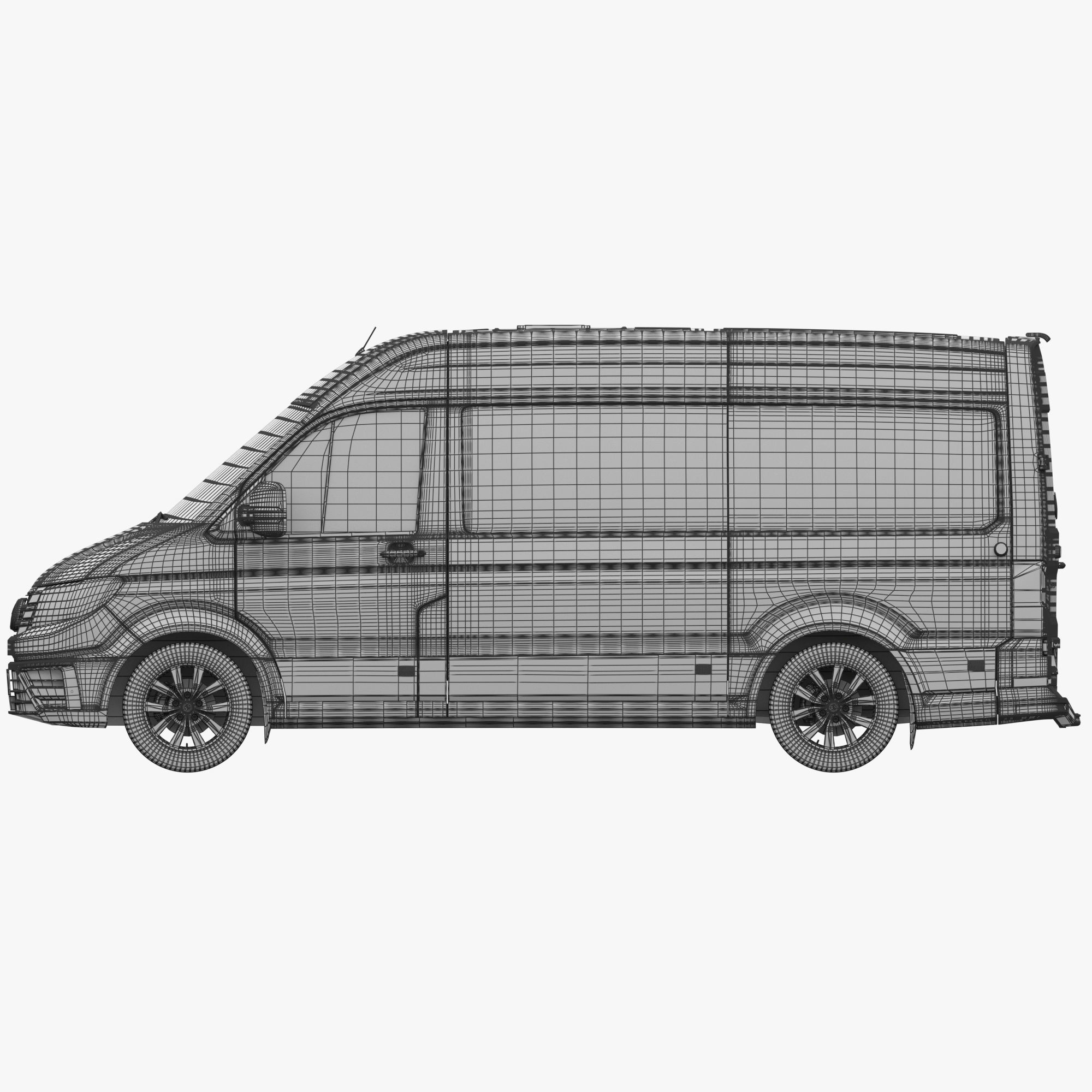 VW Crafter 2 Passenger 3D model_22