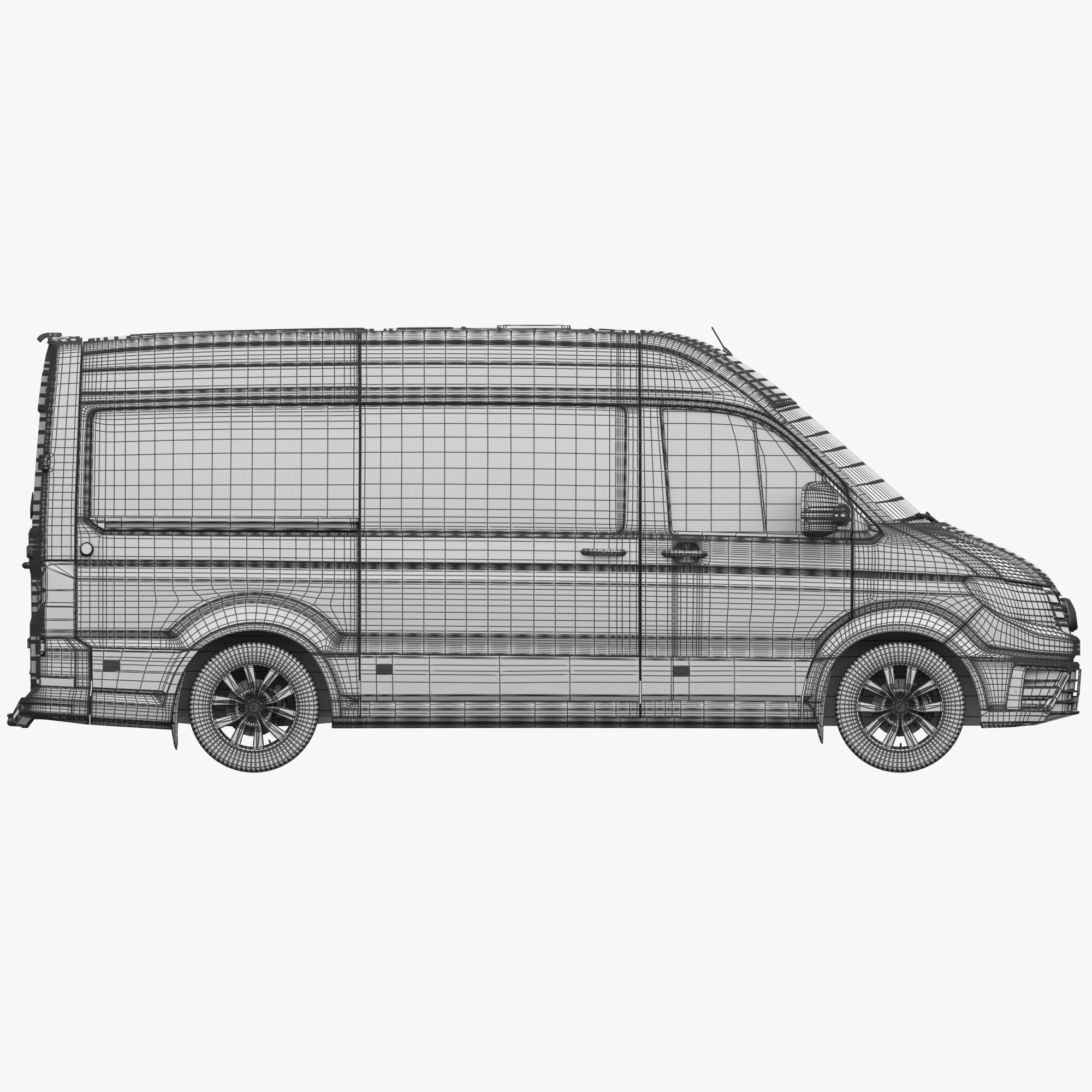 VW Crafter 2 Passenger 3D model_21