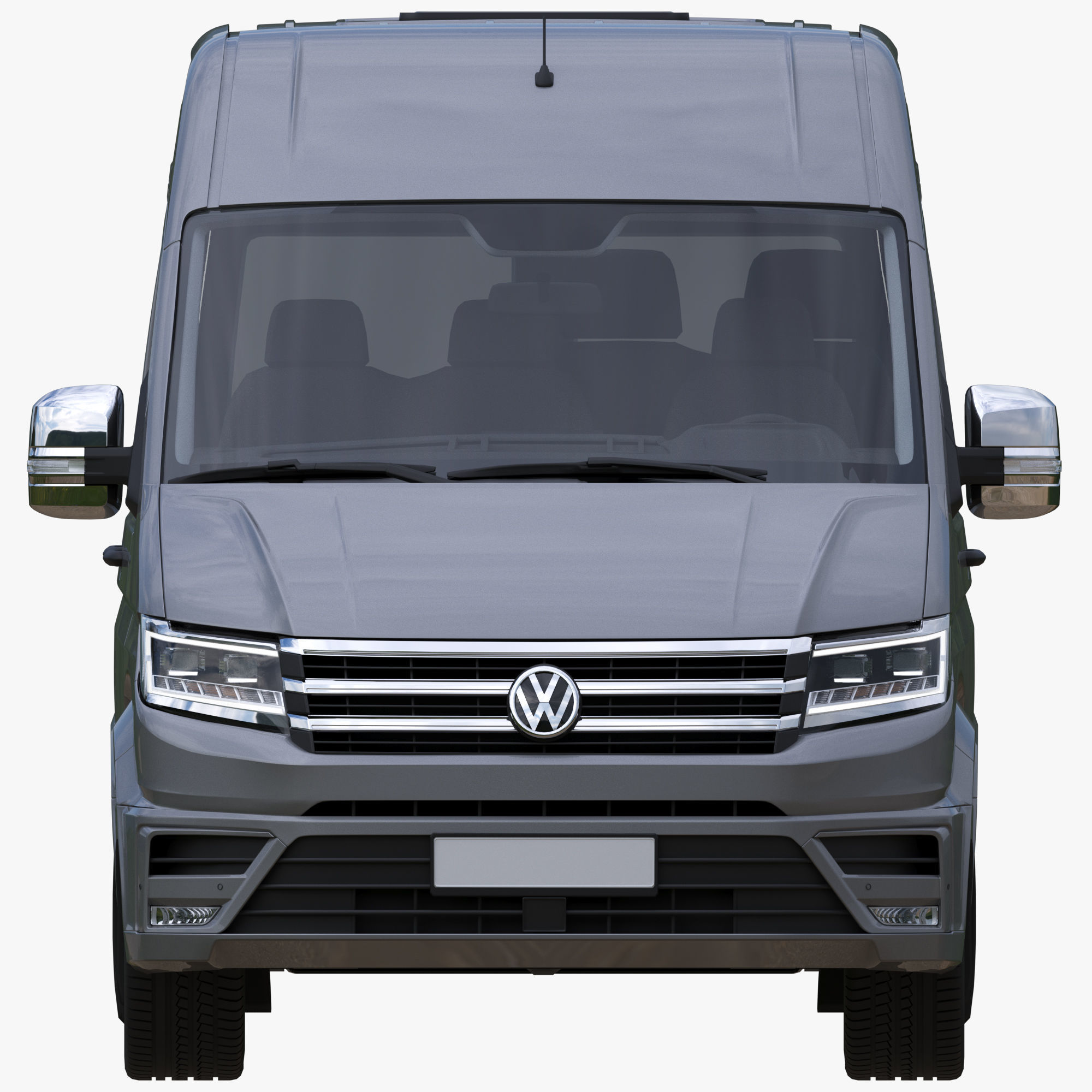 VW Crafter 2 Passenger 3D model_8