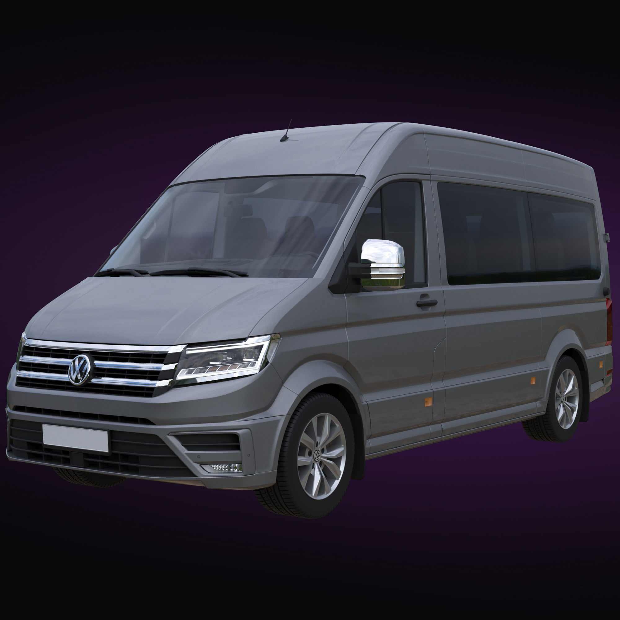 VW Crafter 2 Passenger 3D model_1