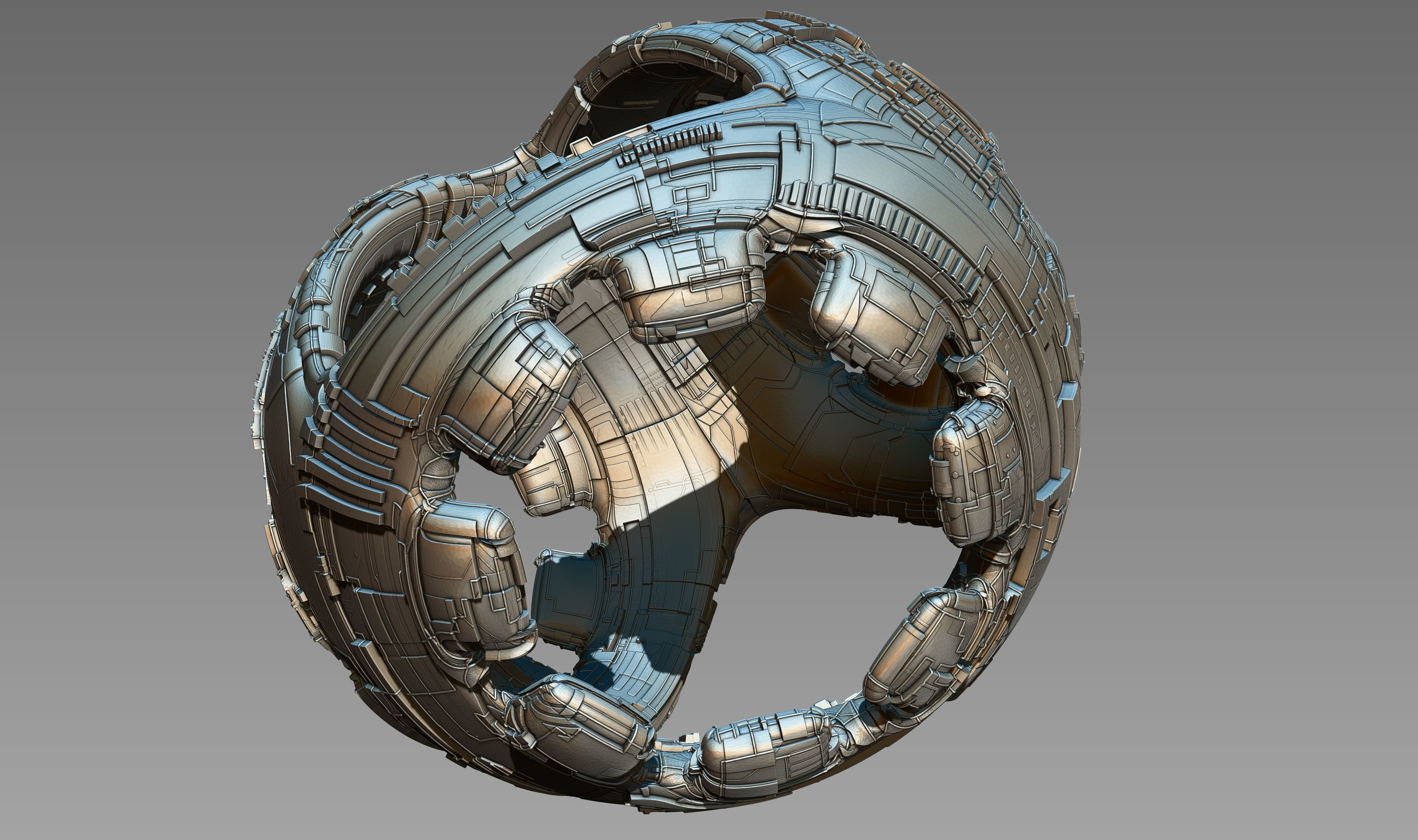 space equipment node 00175 3D model_4