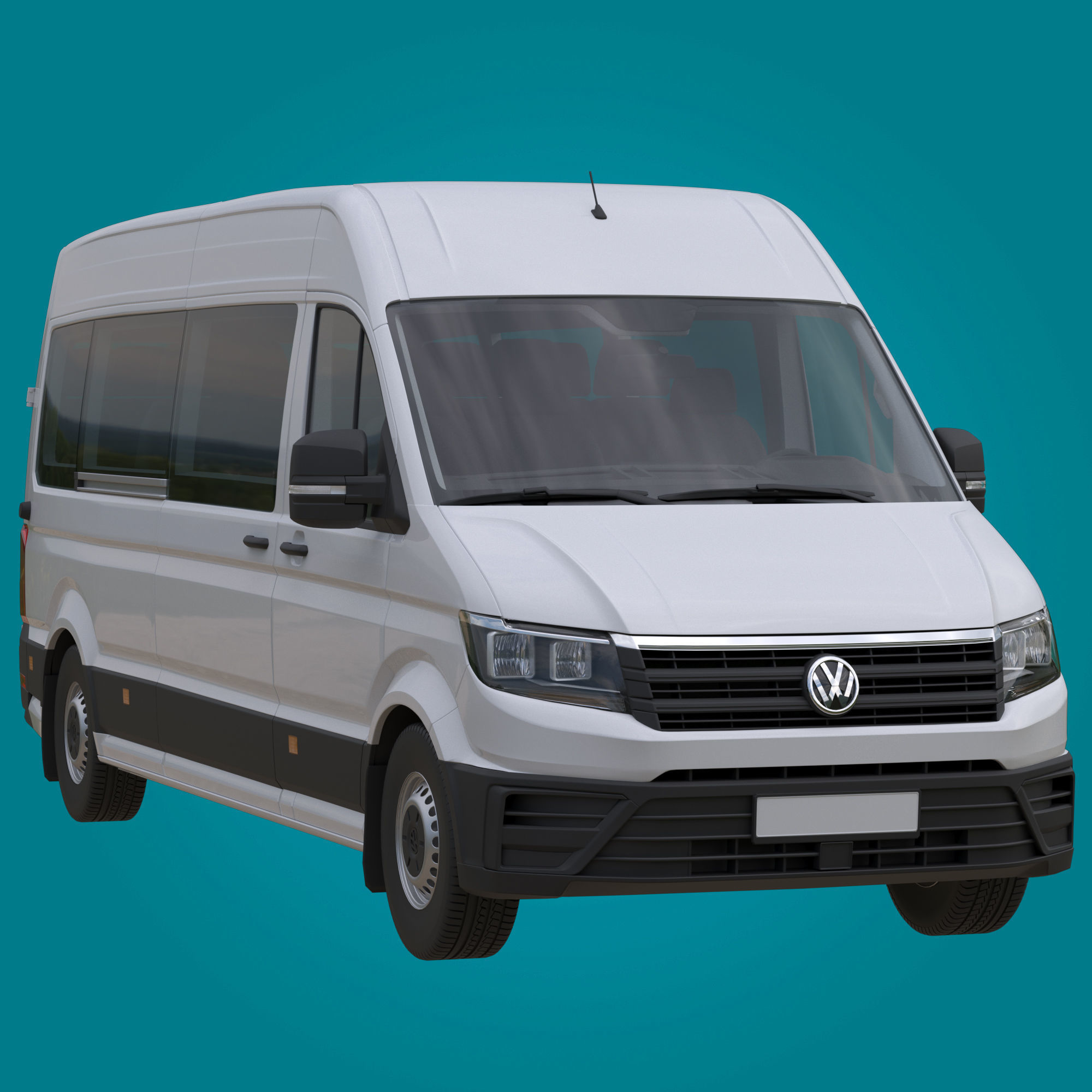 VW Crafter 2Gen L4H3 MiniBus 3D model_1