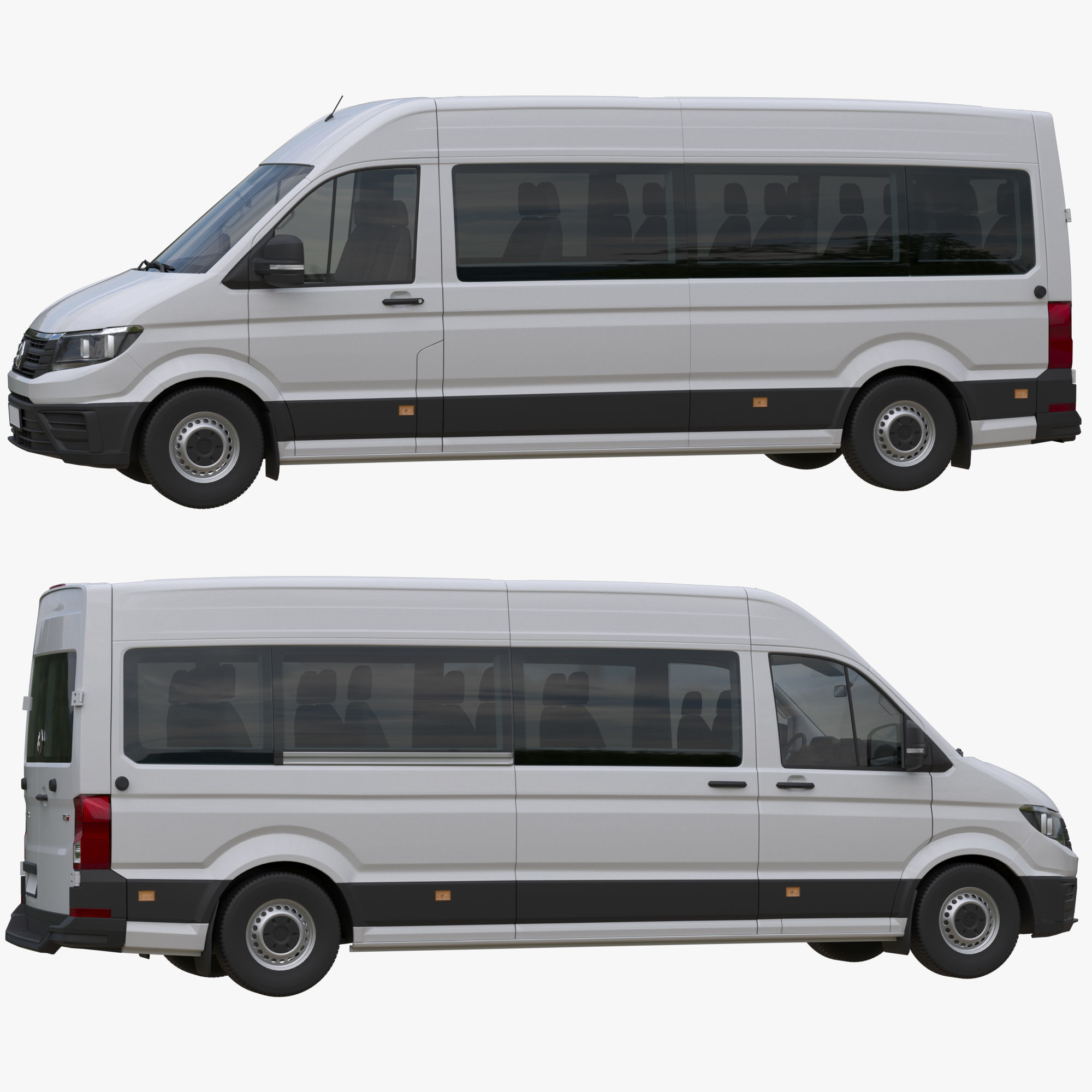 VW Crafter 2Gen L4H3 MiniBus 3D model_25