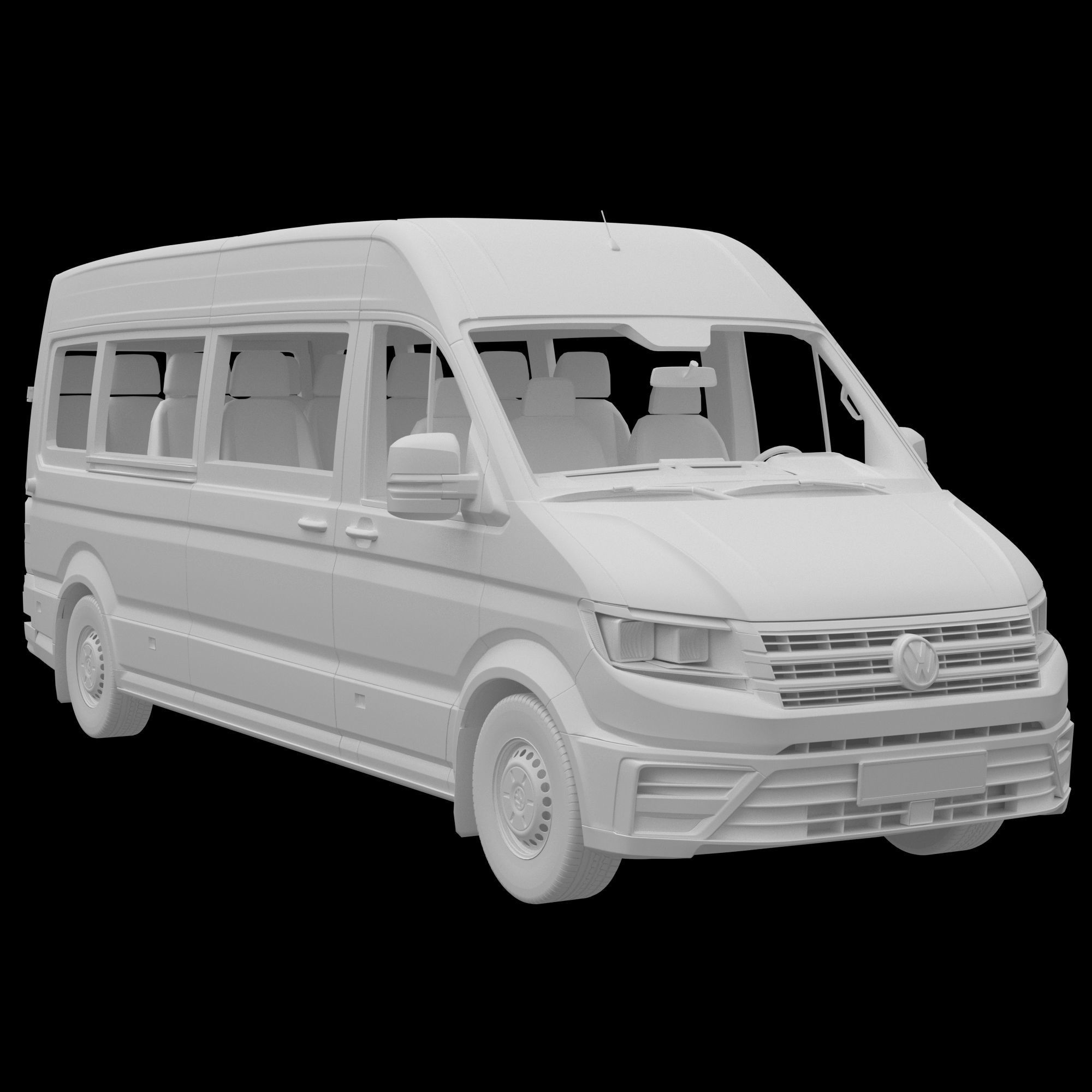 VW Crafter 2Gen L4H3 MiniBus 3D model_17