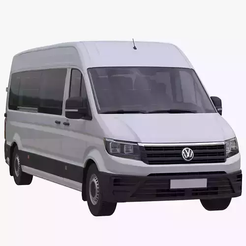 VW Crafter 2Gen L4H3 MiniBus 3D model