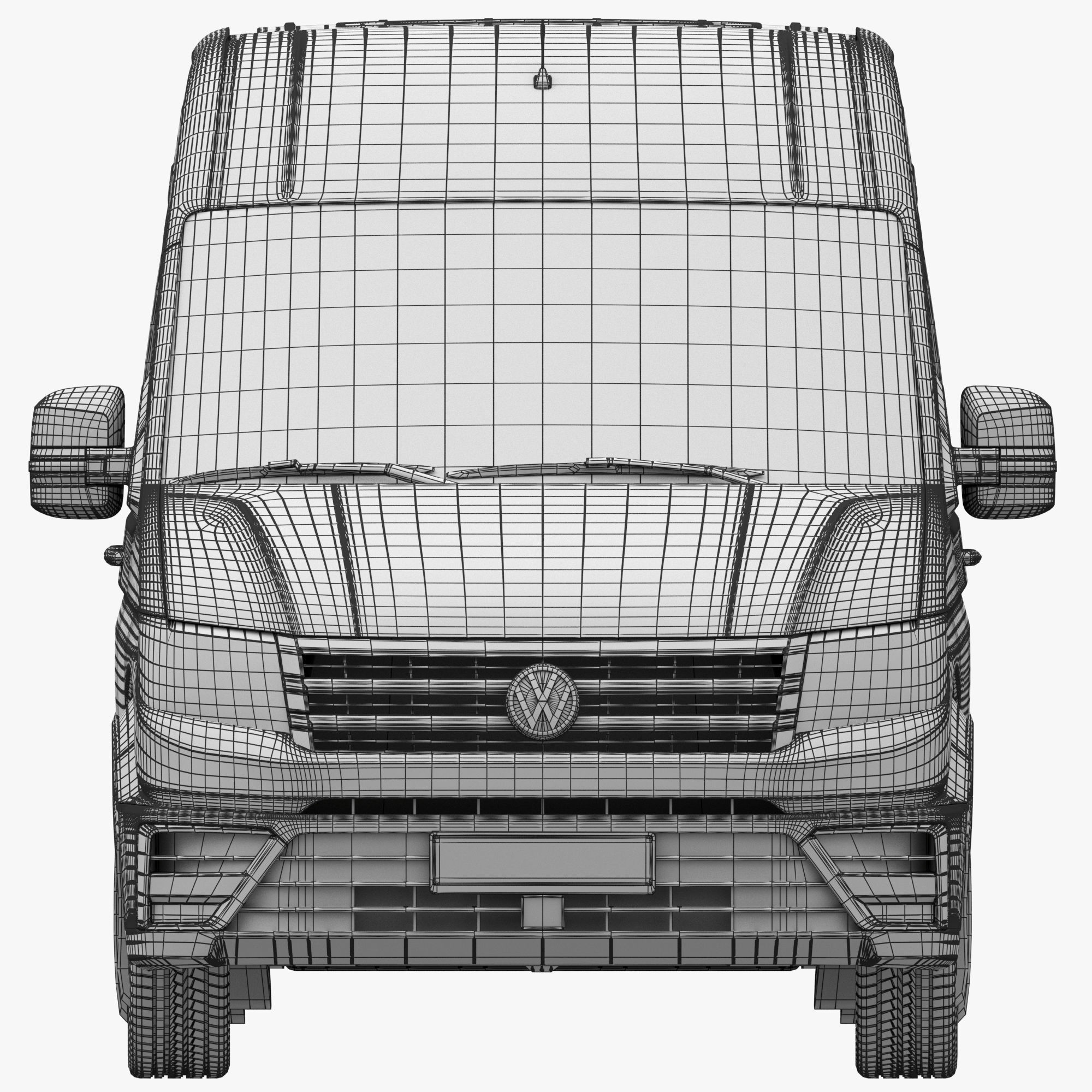VW Crafter 2Gen L4H3 MiniBus 3D model_21